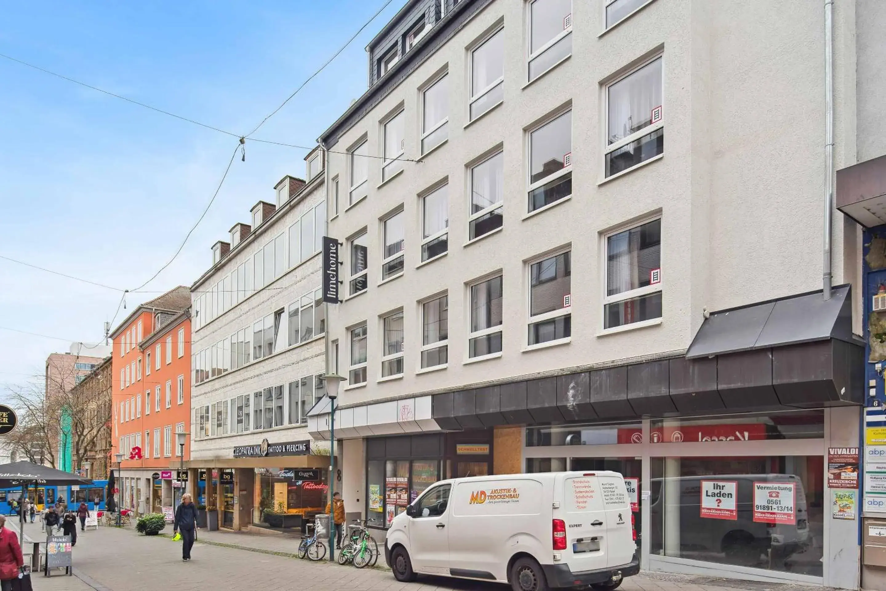 Property building in Limehome Kassel Wilhelmsstraße Property building in Limehome Kassel Wilhelmsstraße