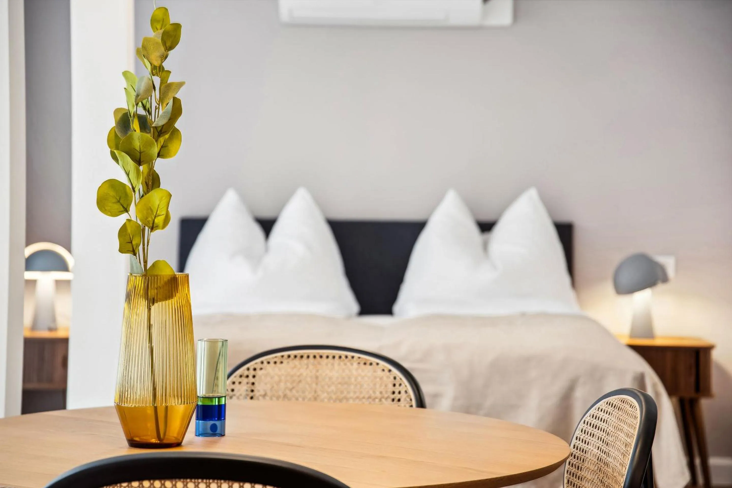 Bed in Limehome Kassel Wilhelmsstraße