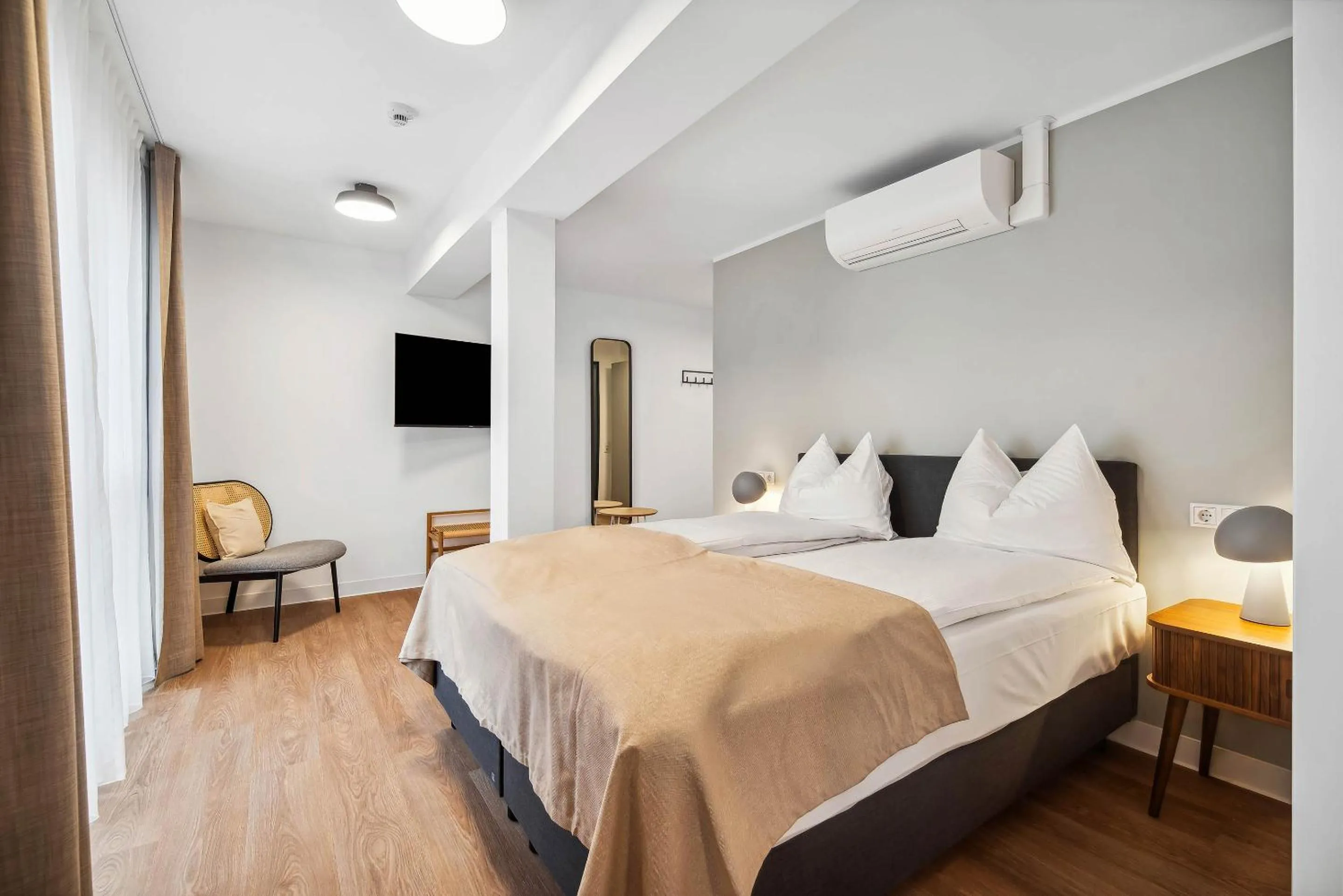 Bed in Limehome Kassel Wilhelmsstraße