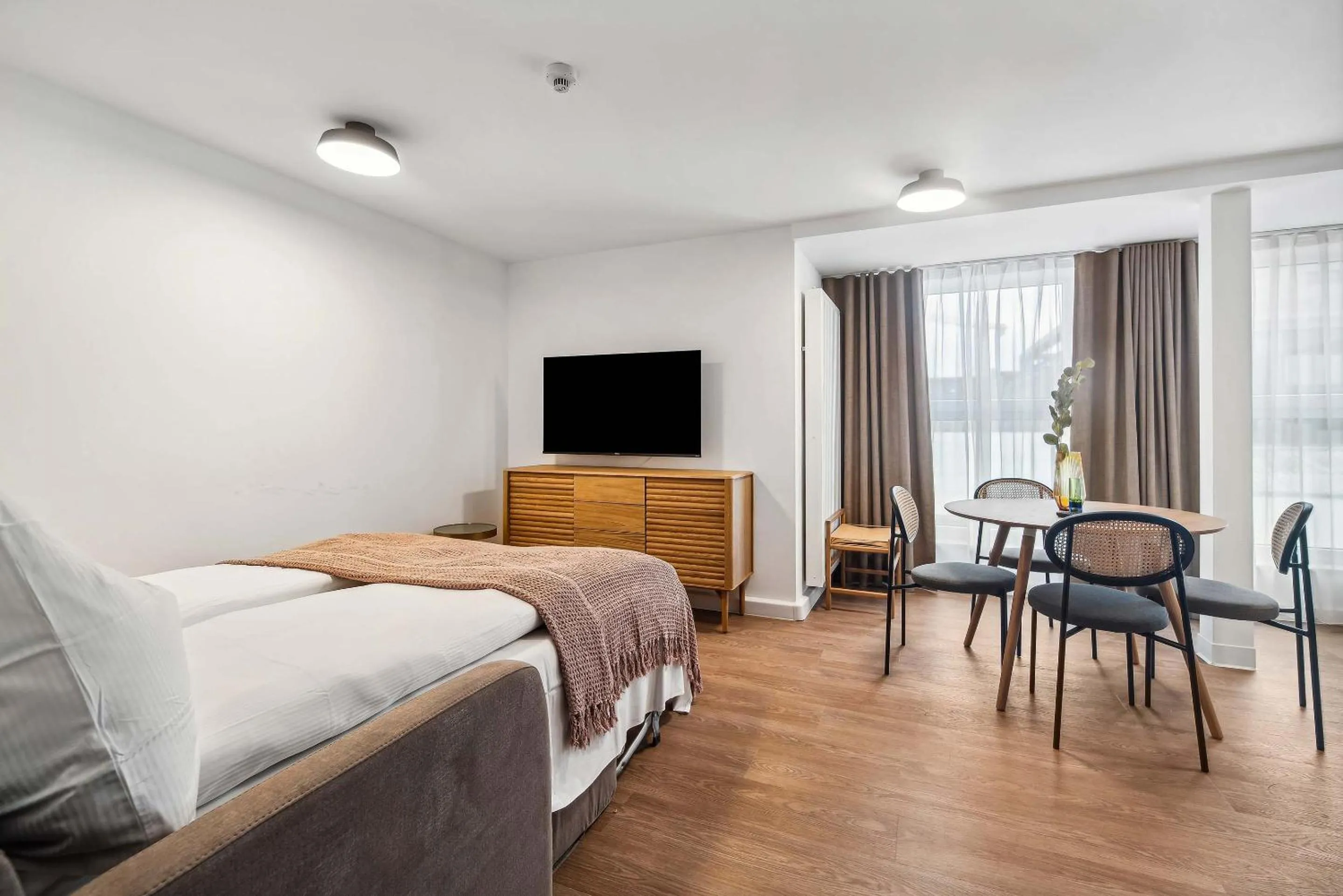 Bed in Limehome Kassel Wilhelmsstraße