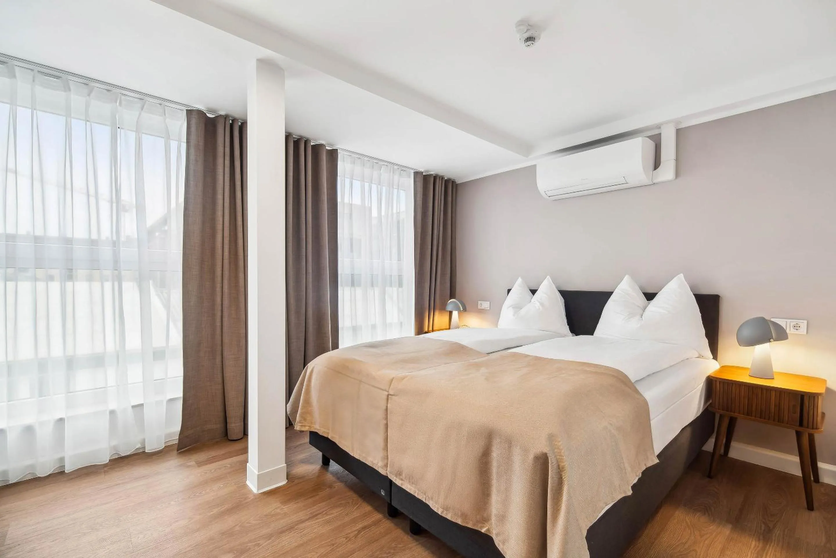 Bed in Limehome Kassel Wilhelmsstraße