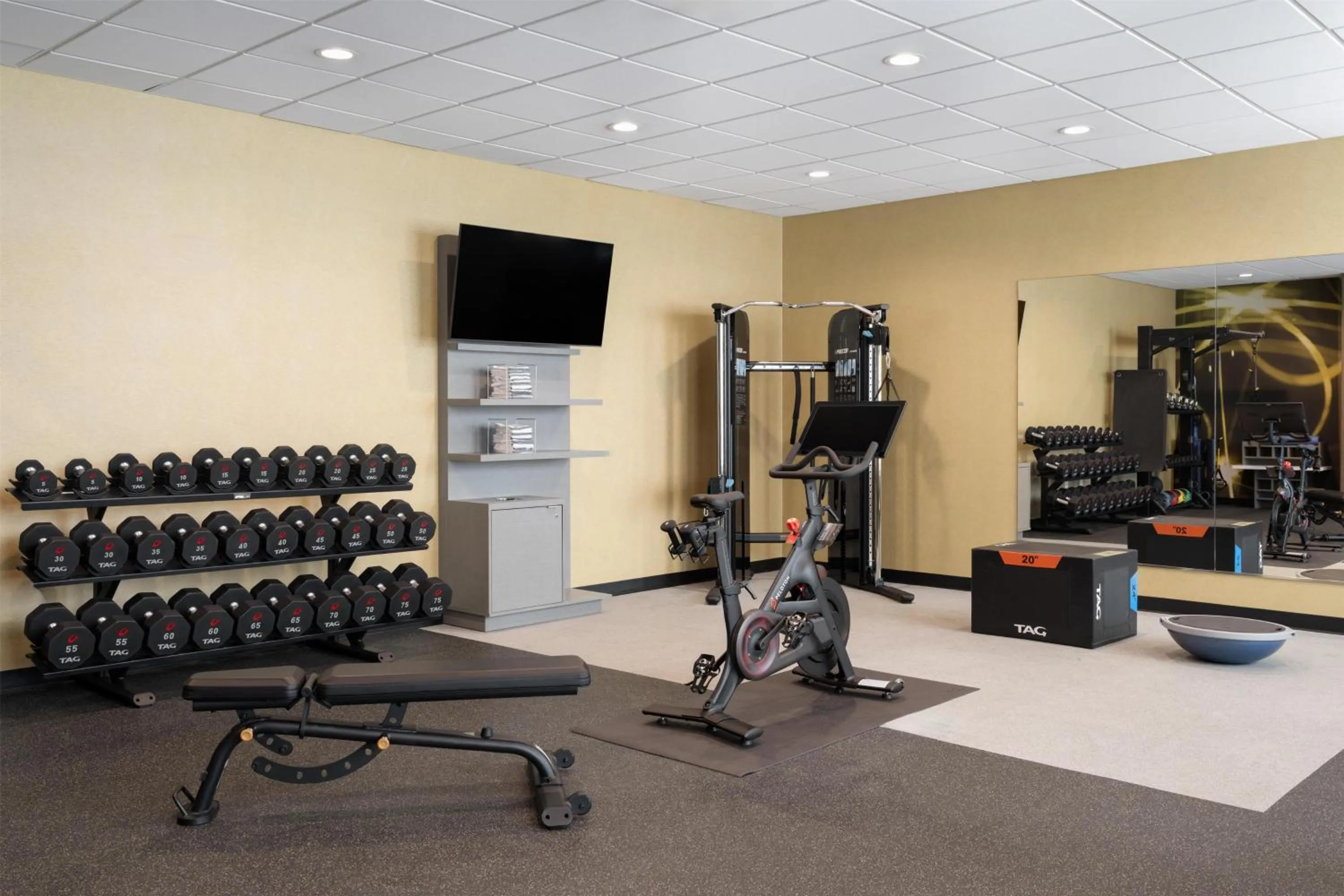Fitness centre/facilities in Hilton Garden Inn Austin Central