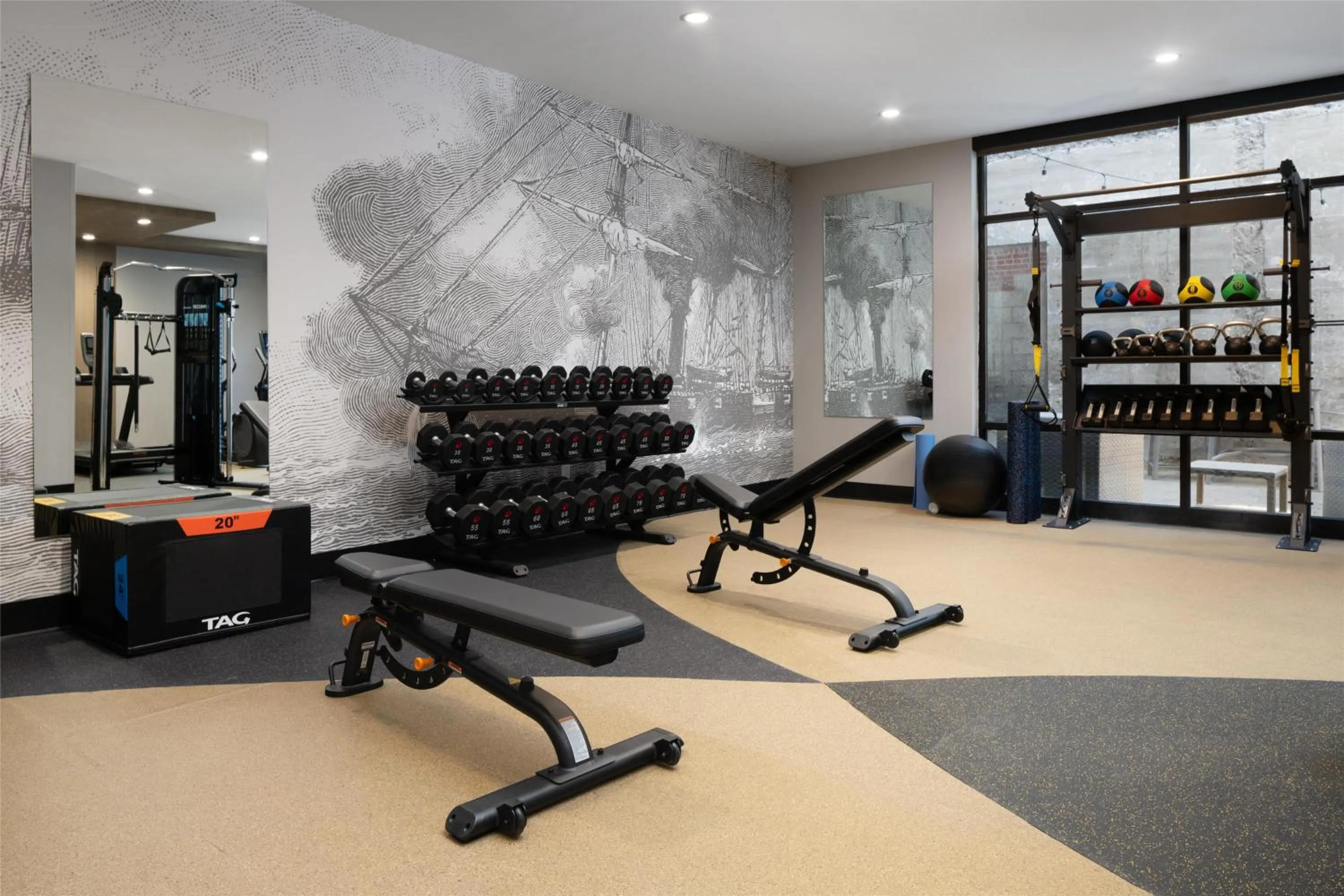 Fitness centre/facilities in Hilton Garden Inn Greenville University Area