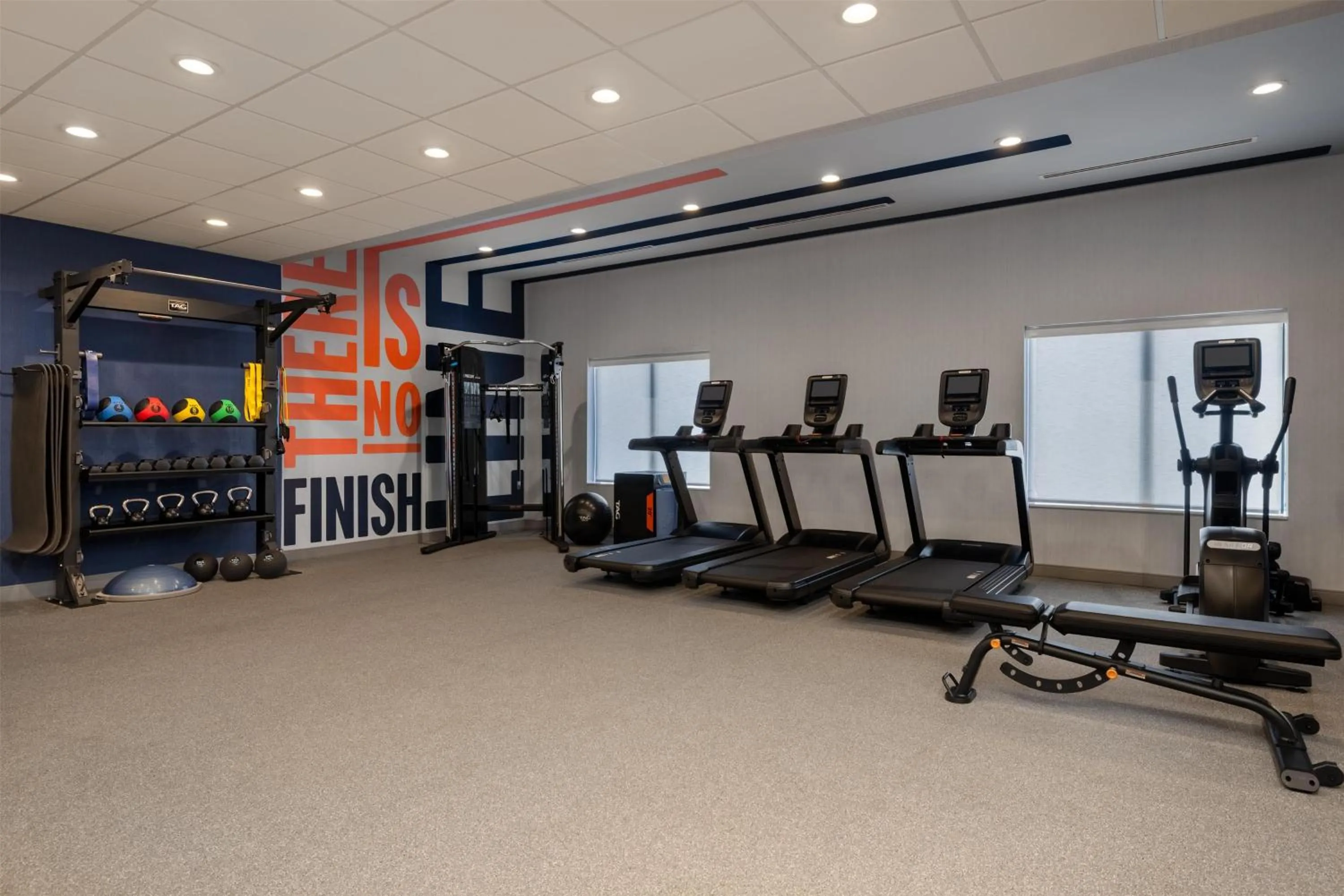 Fitness centre/facilities in Hampton Inn By Hilton Wichita Falls North