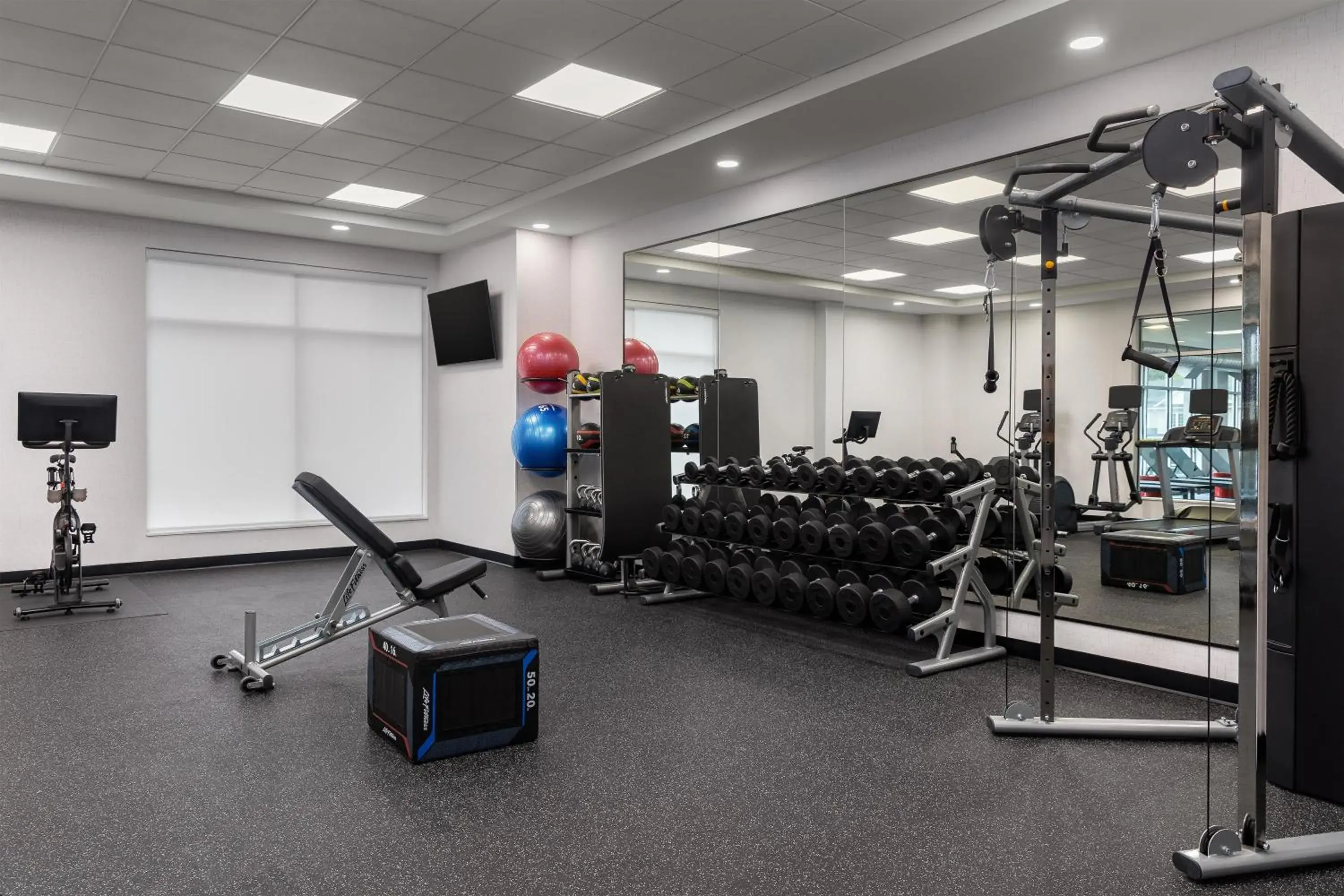 Fitness centre/facilities in Home2 Suites By Hilton Woodstock On Fitness centre/facilities in Home2 Suites By Hilton Woodstock On