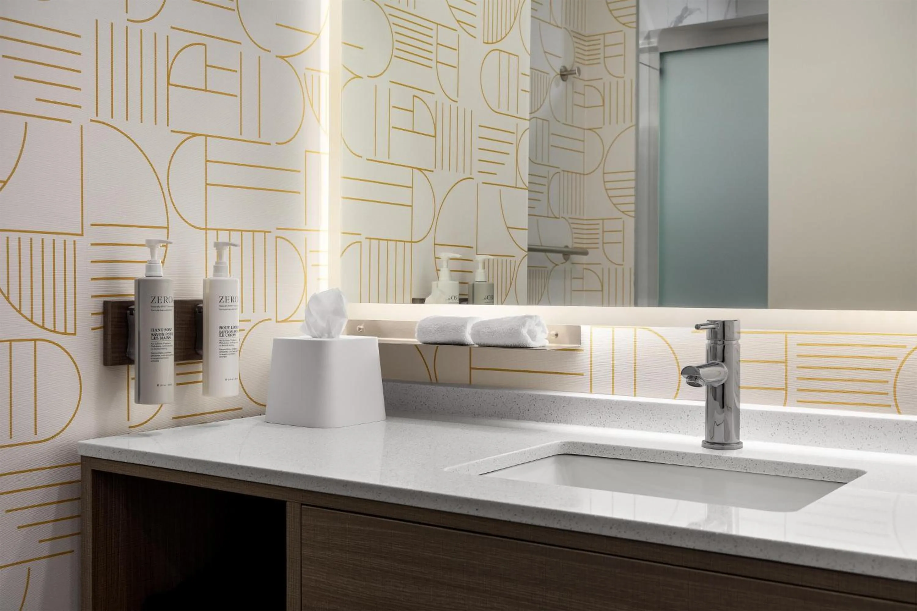 Bathroom in Home2 Suites By Hilton Woodstock On