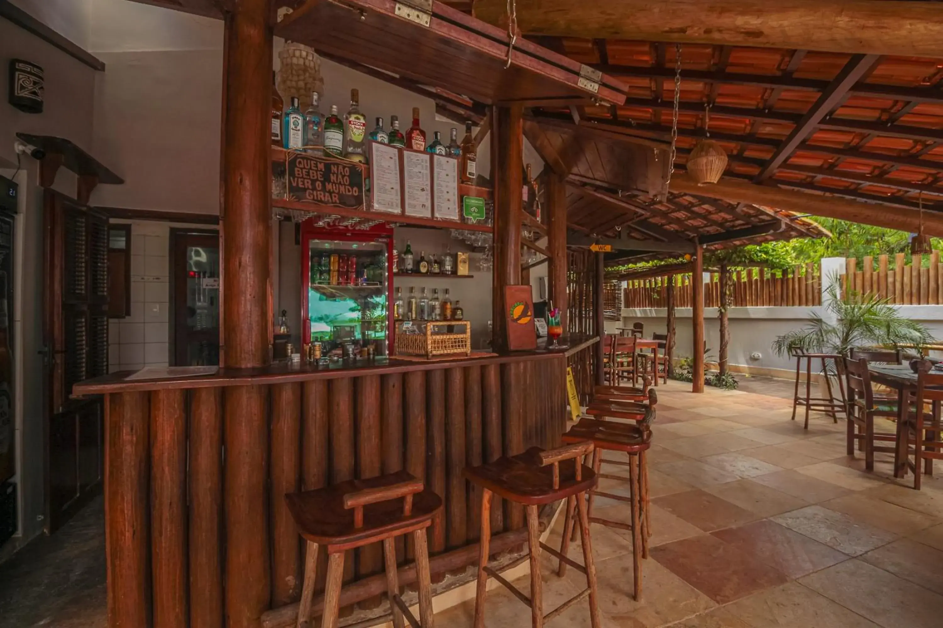 Lounge or bar in Pousada Carcará Lounge or bar in Pousada Carcará