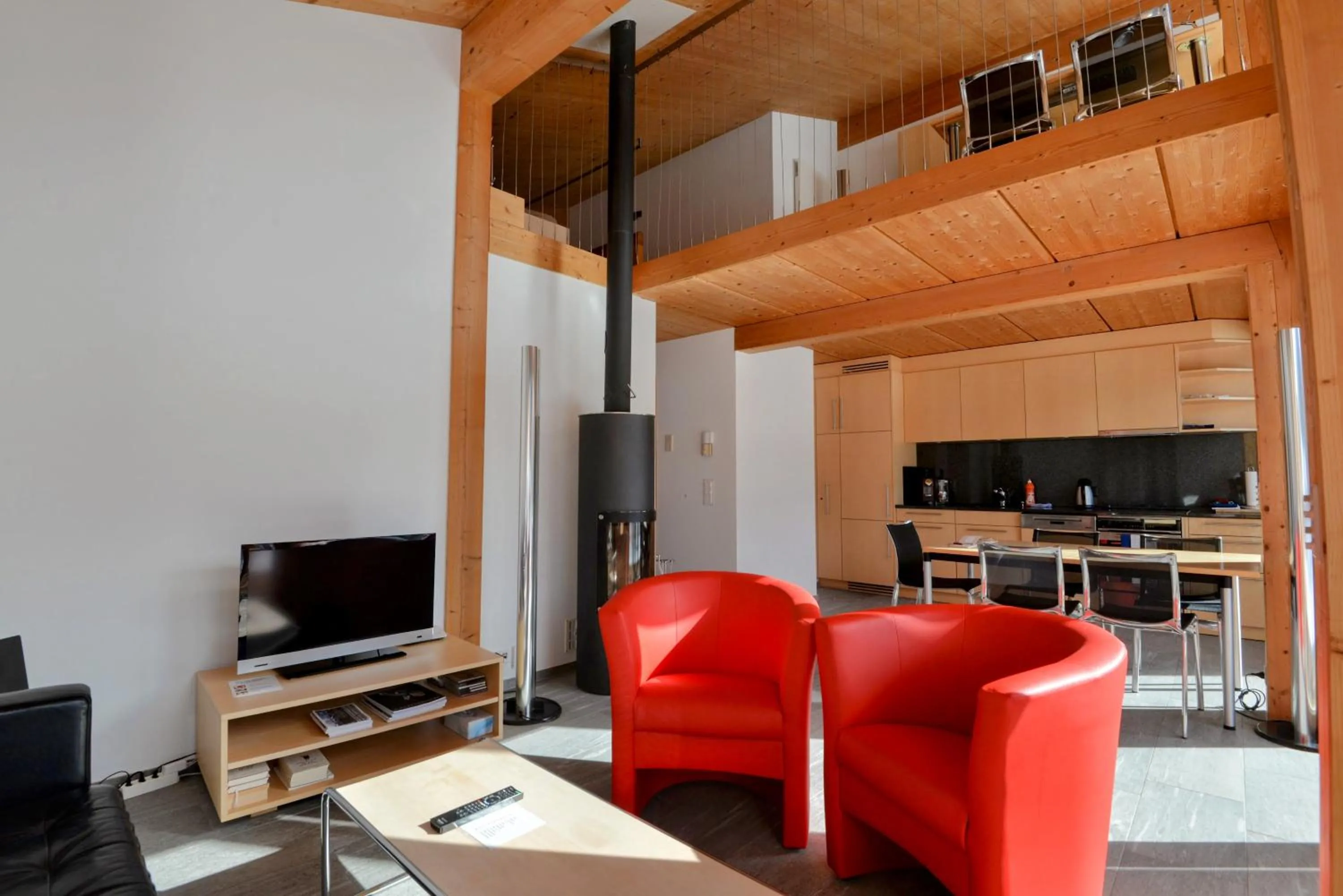 Living room in Chesa Randurel