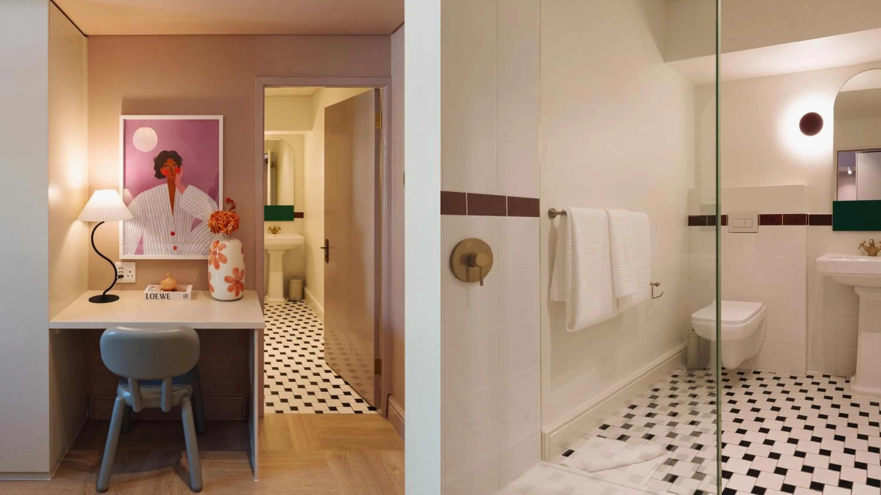 Shower in The Trade Boutique Hotel