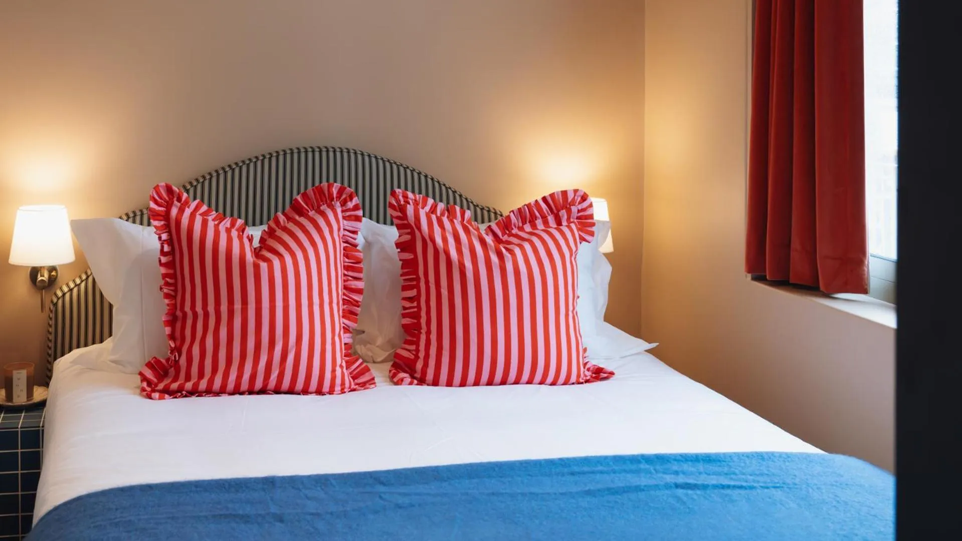 Bed in The Trade Boutique Hotel