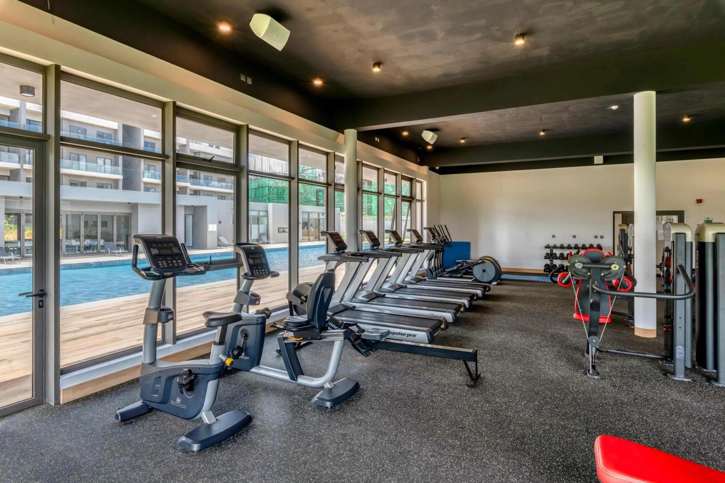 Fitness centre/facilities in Minissy Suites