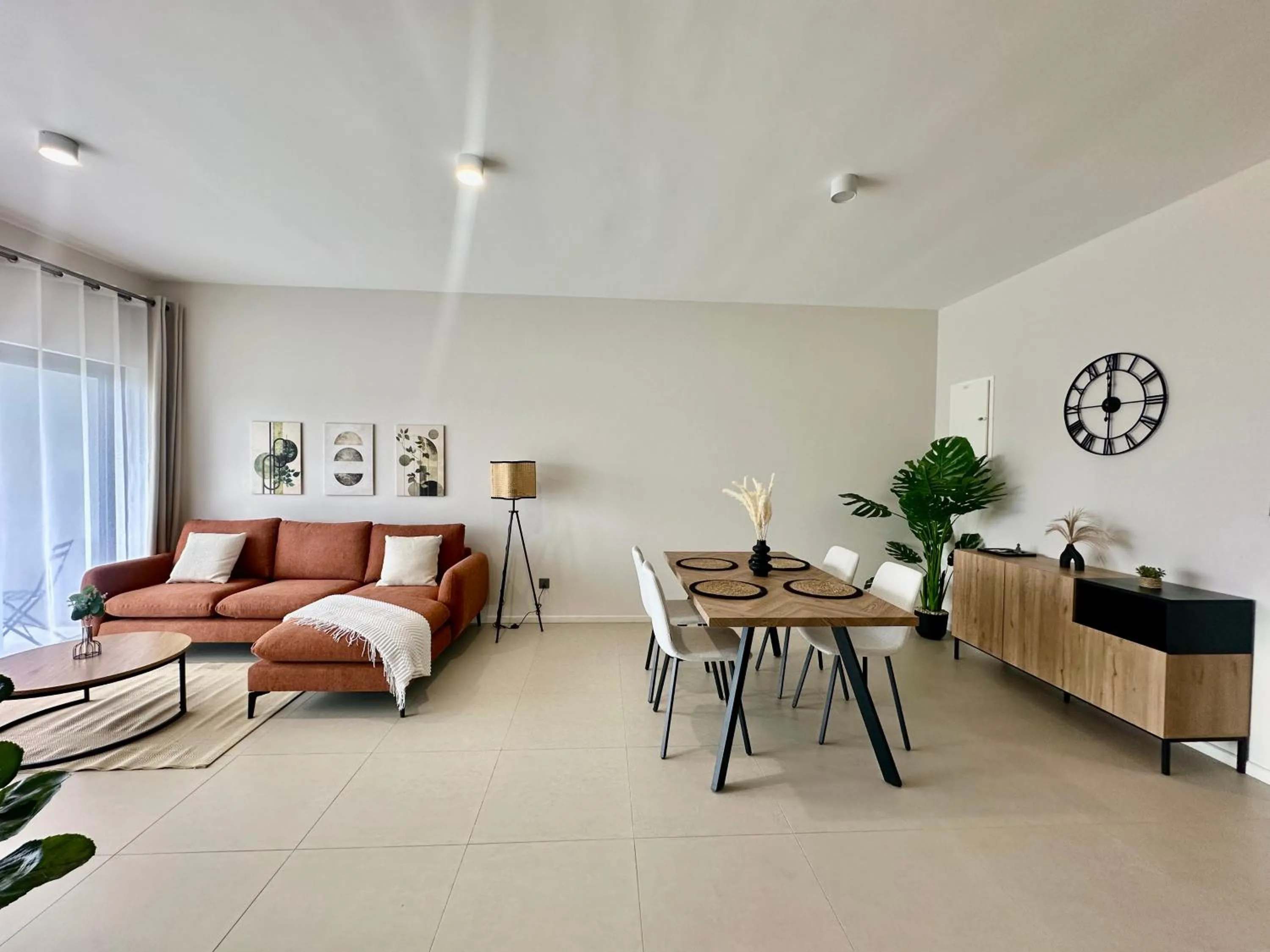 Living room in Minissy Suites