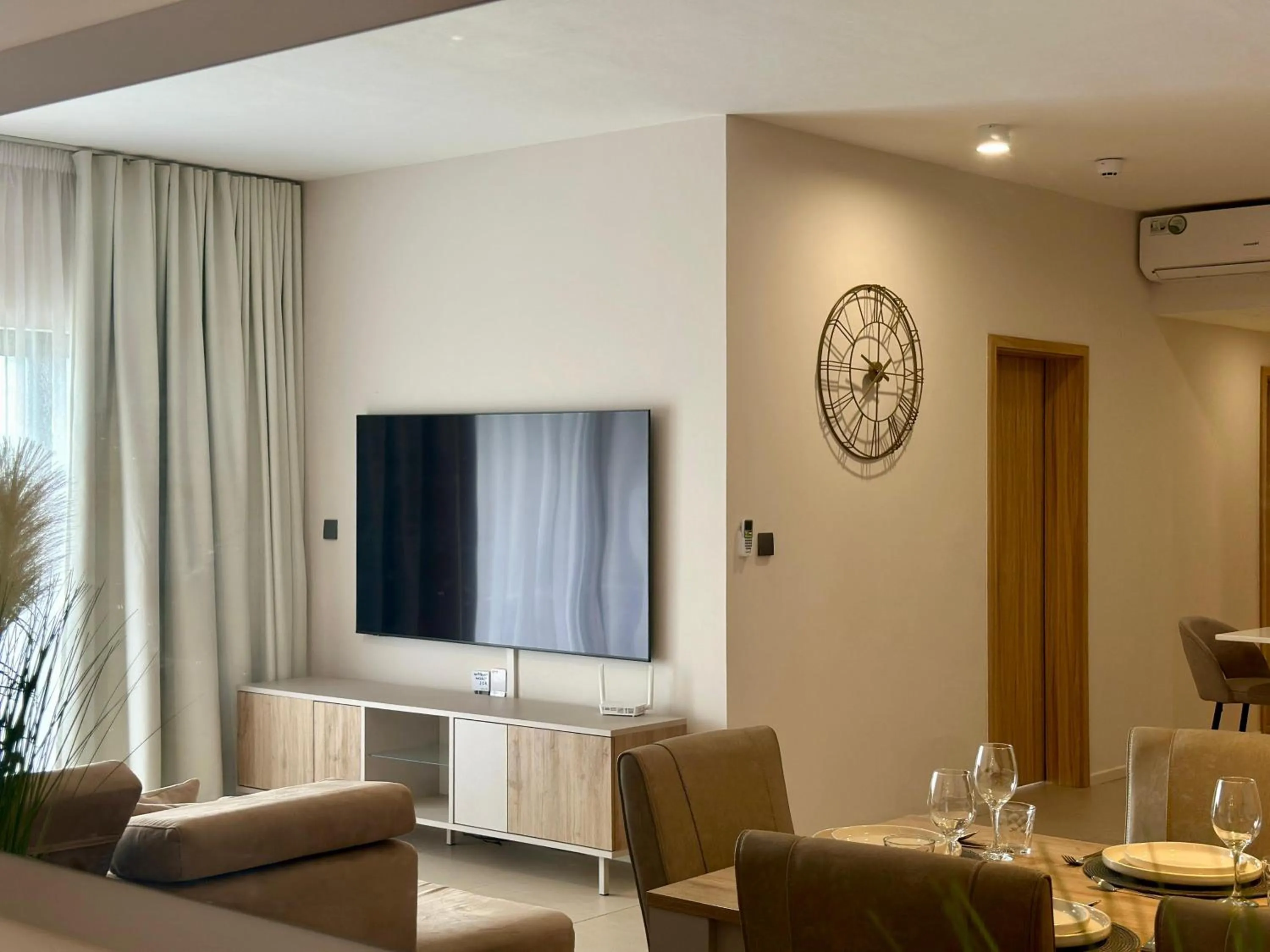 Living room in Minissy Suites