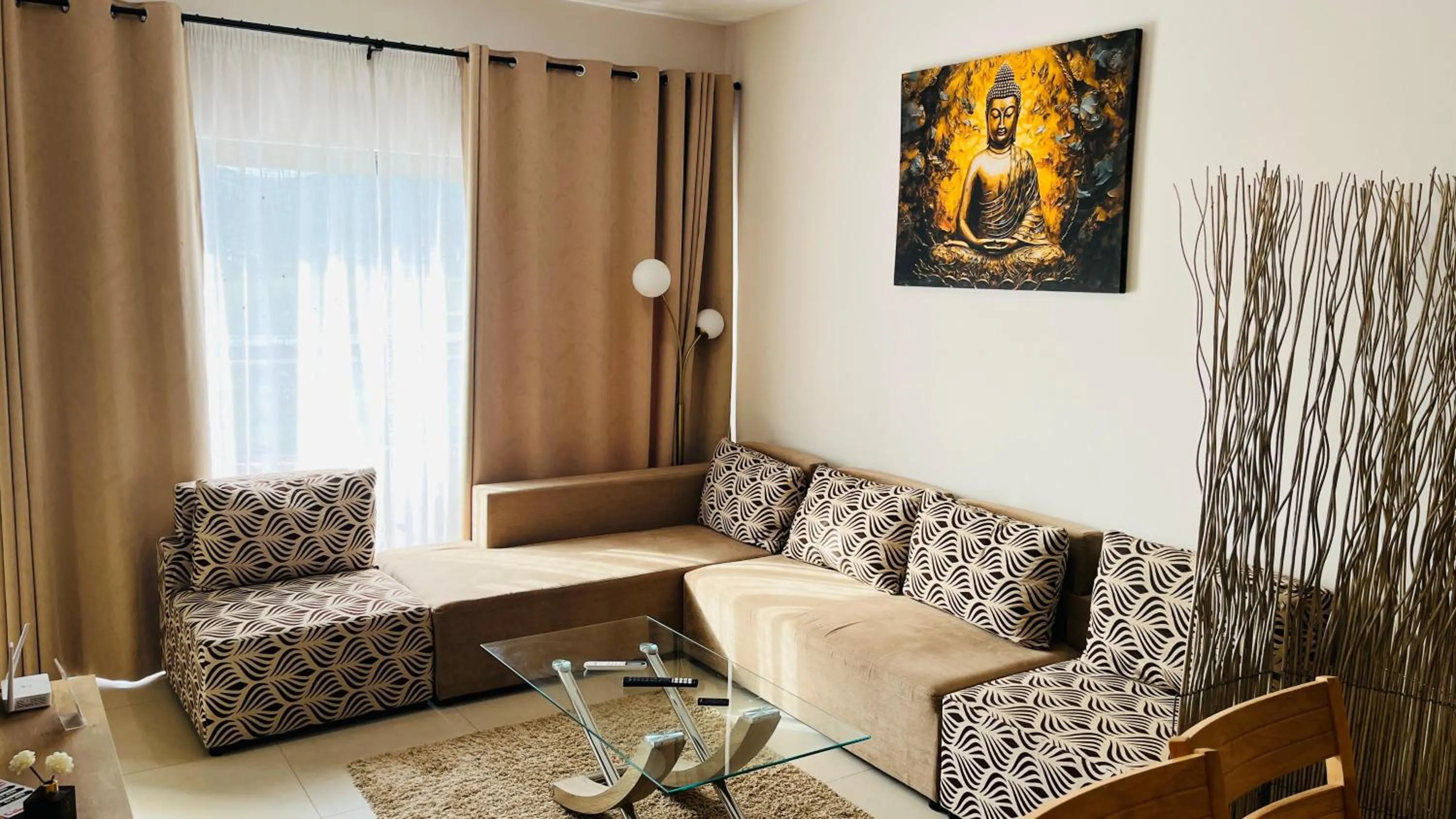 Living room in Minissy Suites