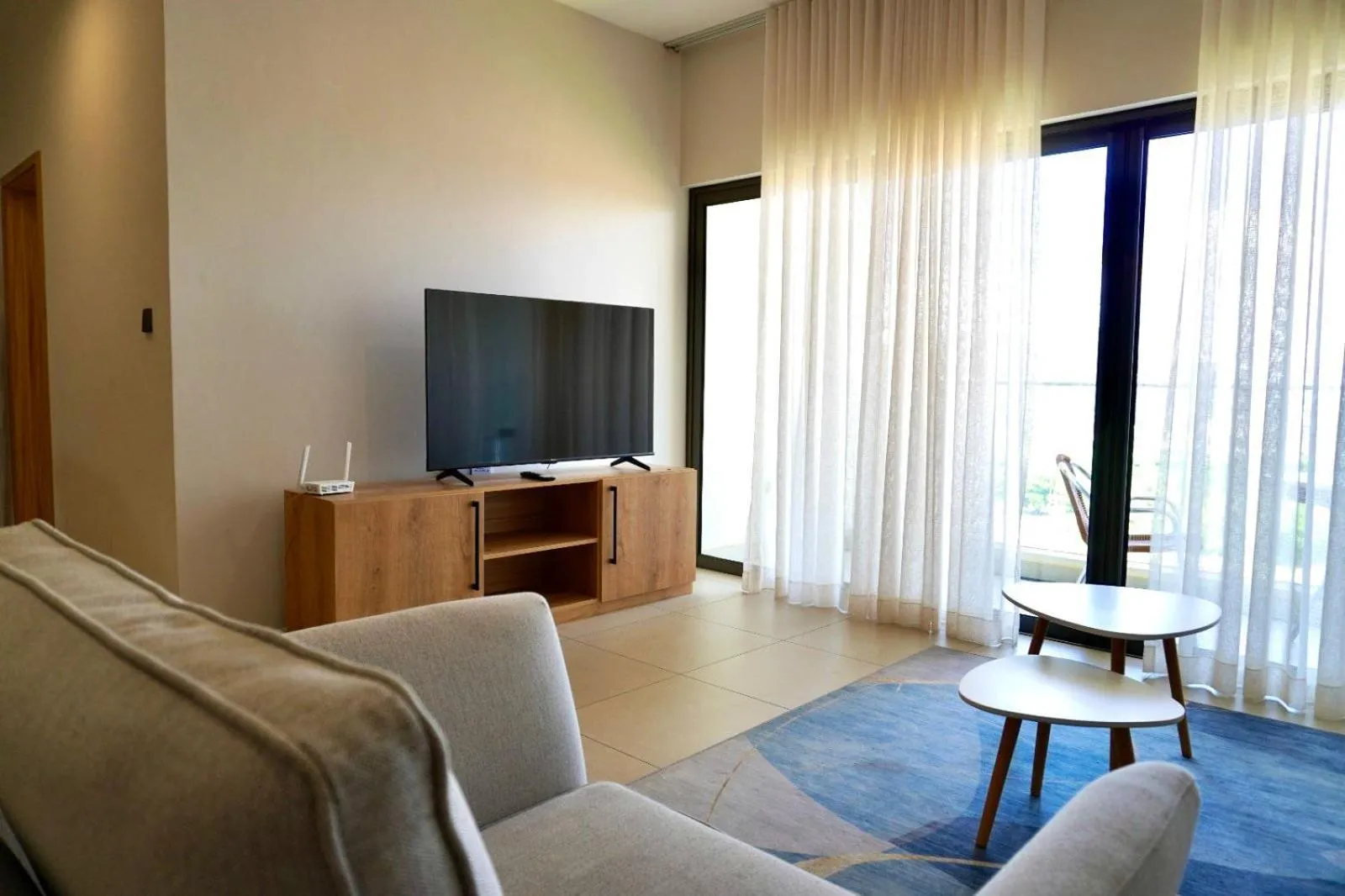 Living room in Minissy Suites