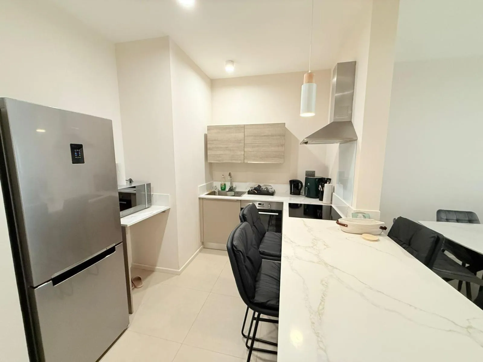 Kitchen or kitchenette in Minissy Suites