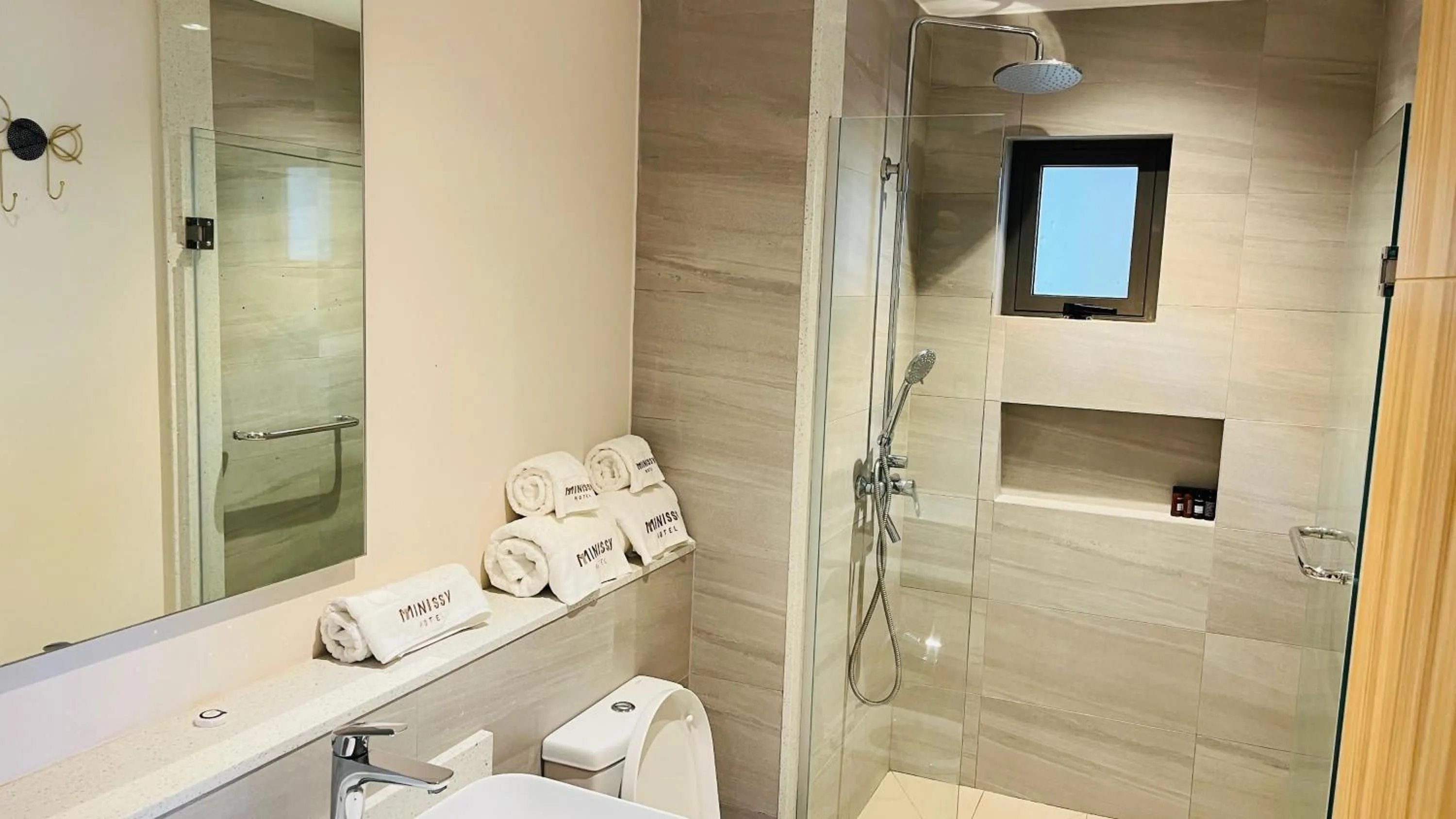 Bathroom in Minissy Suites