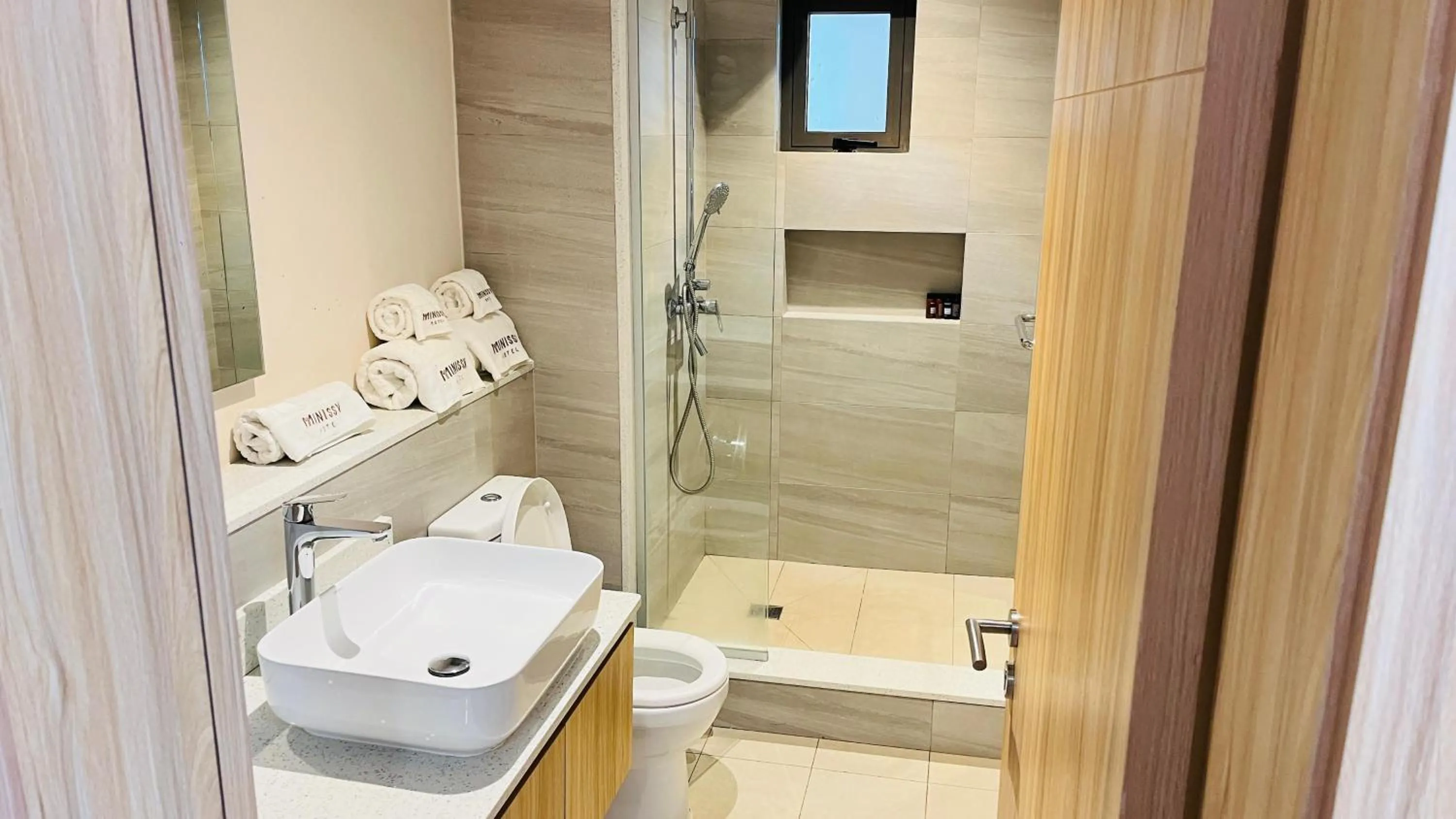 Bathroom in Minissy Suites