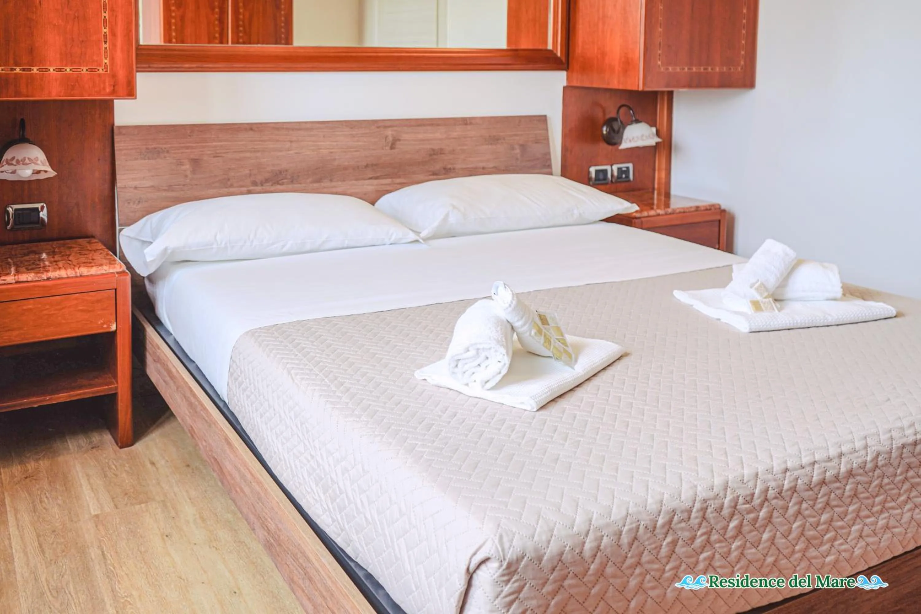 Bed in Residence del mare