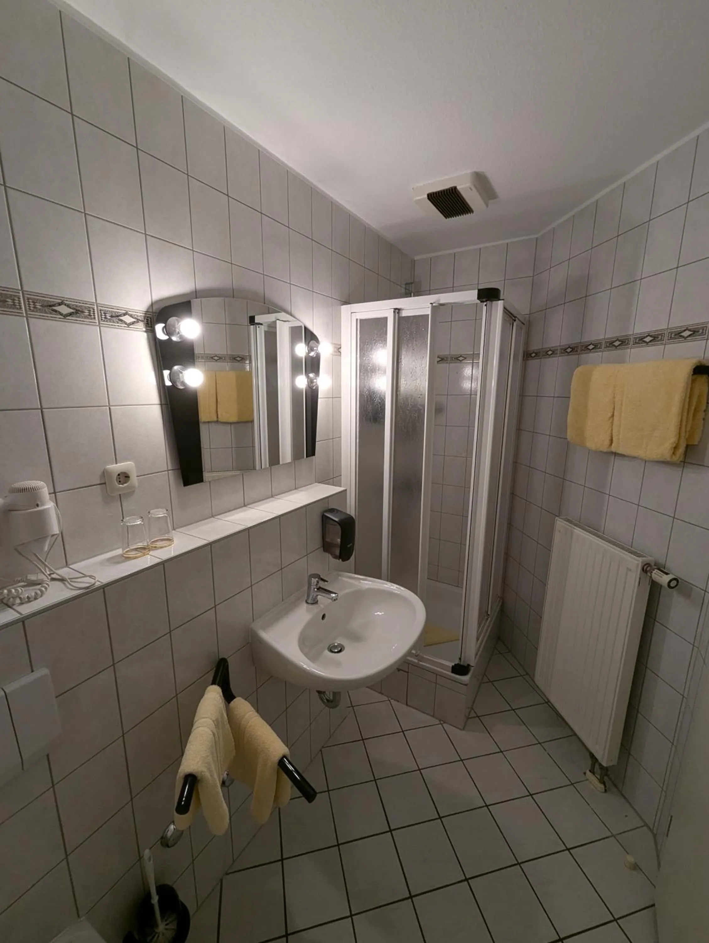 Shower in Landhotel Reith Fulda - Künzell