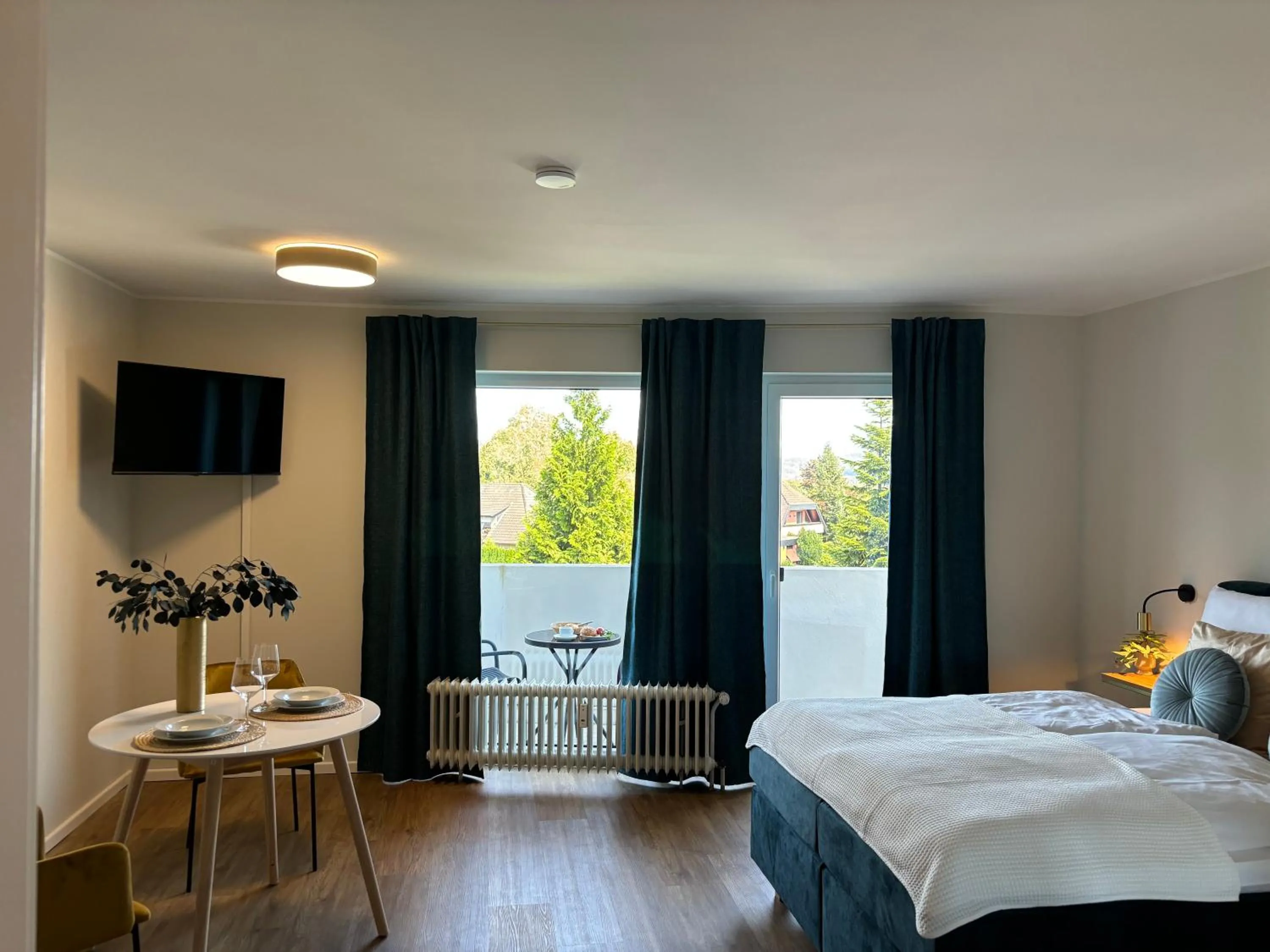 Apartment mit Waldblick