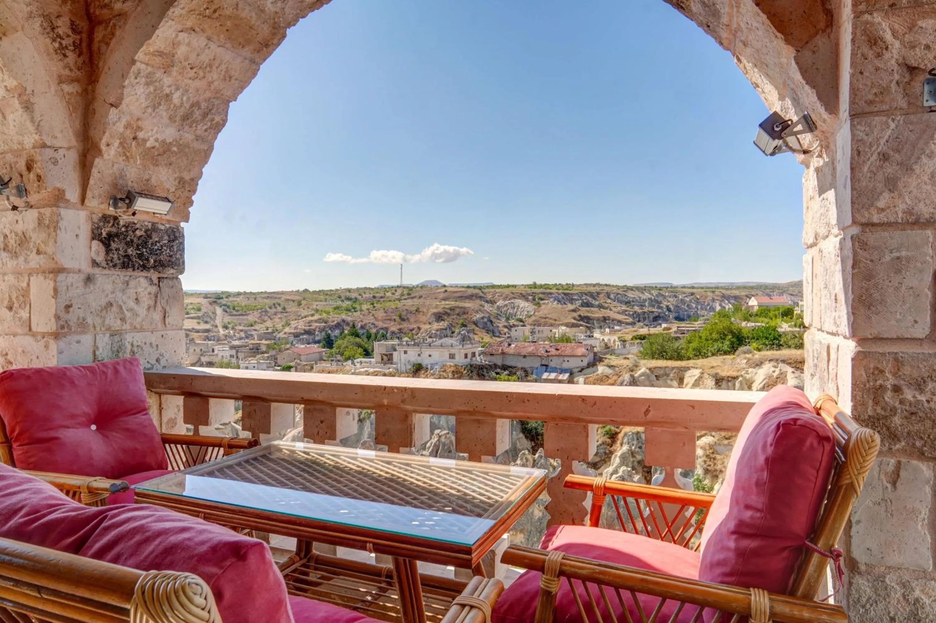 Natural landscape in Kasr-ı Kapadokya Cave Suites