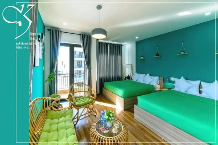 Balcony/Terrace, Bed in Kivi Homestay Hoi An