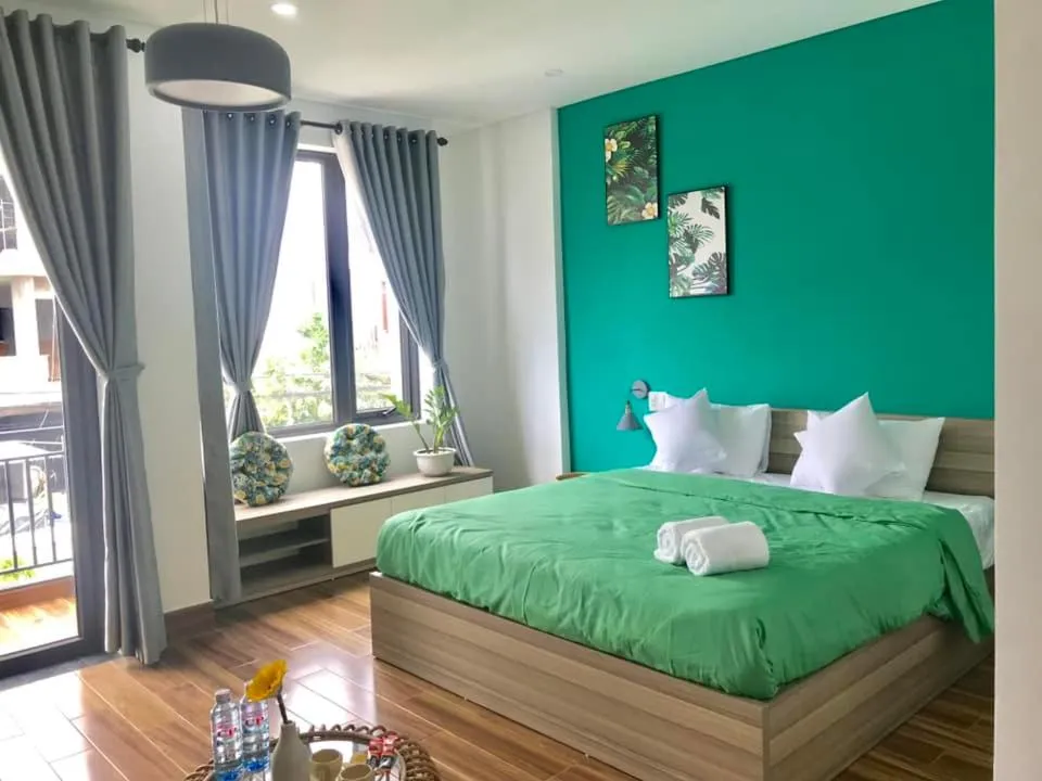 Bed in Kivi Homestay Hoi An