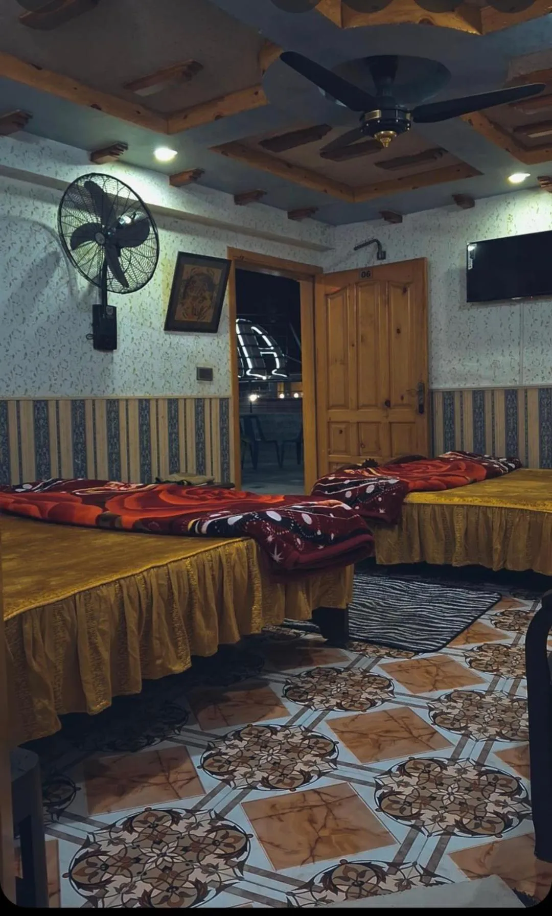 Living room in AK Hotel Abbottabad