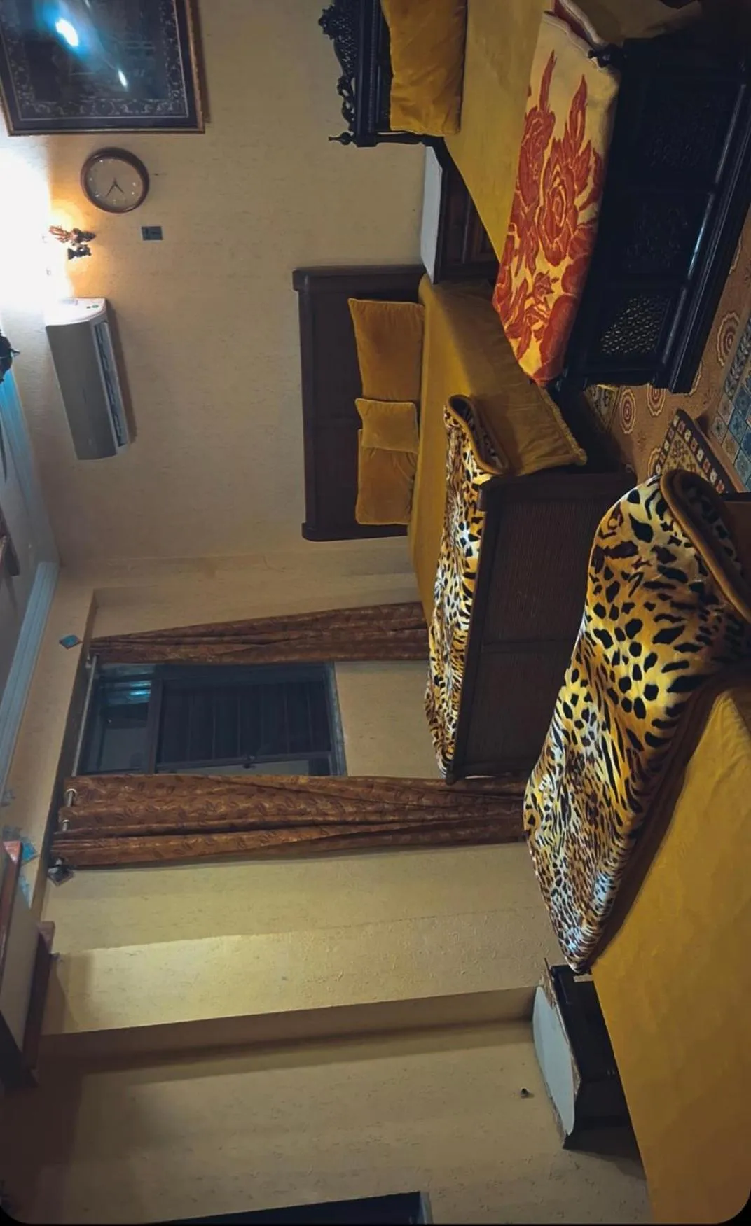 Bed in AK Hotel Abbottabad