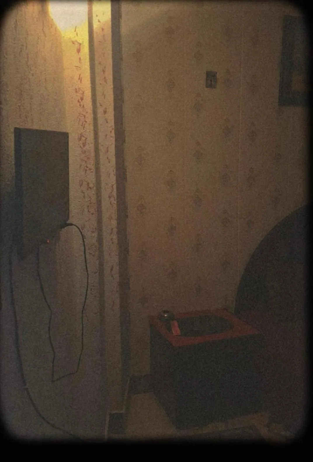 Communal lounge/ TV room in AK Hotel Abbottabad