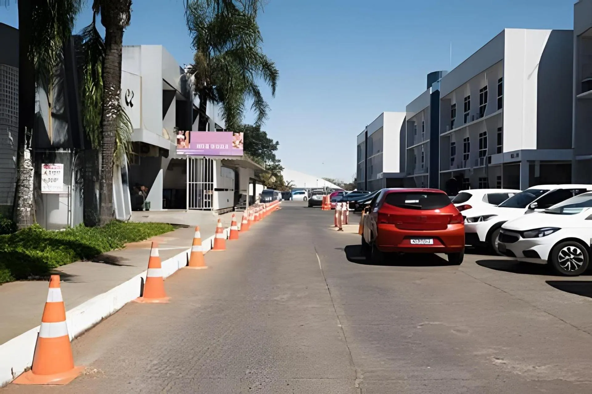 Area and facilities in Apartamento Tecnológico na Asa Sul