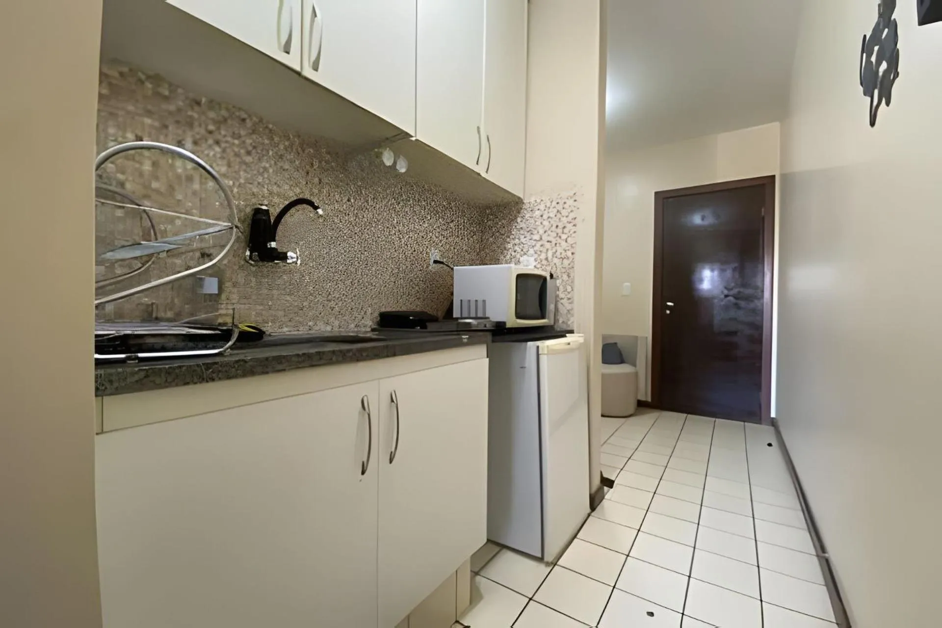 Kitchen or kitchenette in Apartamento Tecnológico na Asa Sul