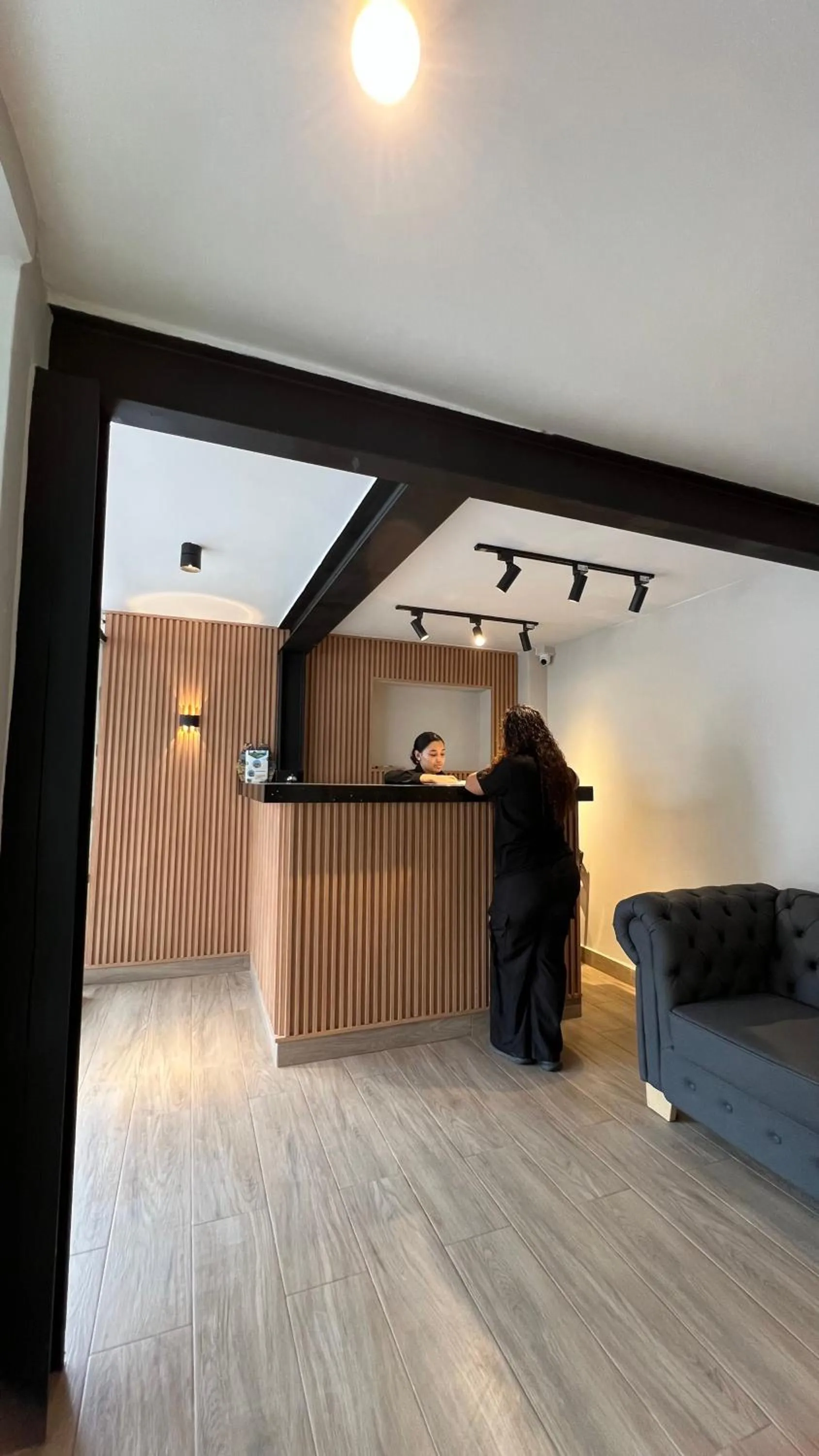 Lobby or reception in Hotel Medellín 66