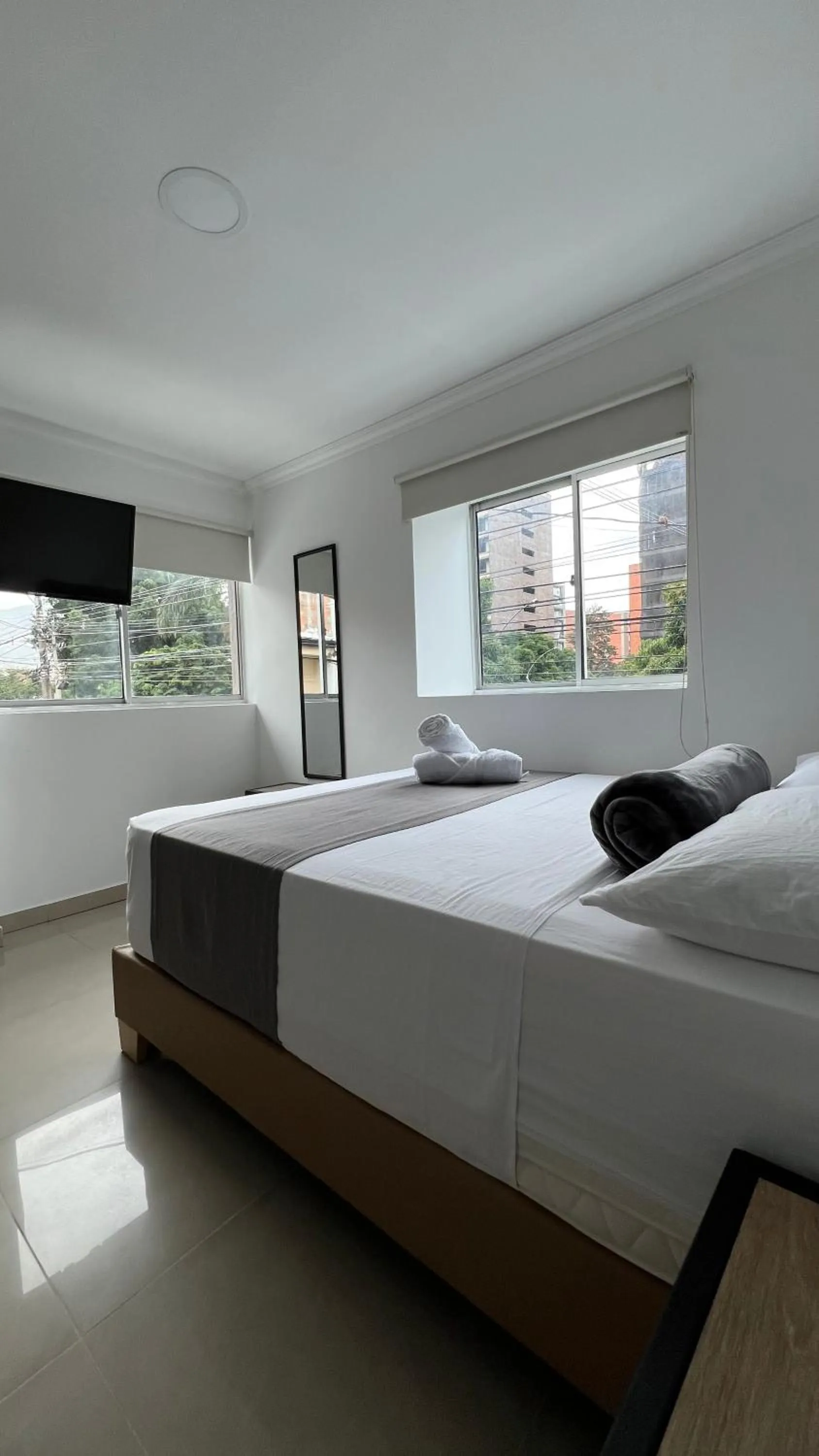 Bed in Hotel Medellín 66