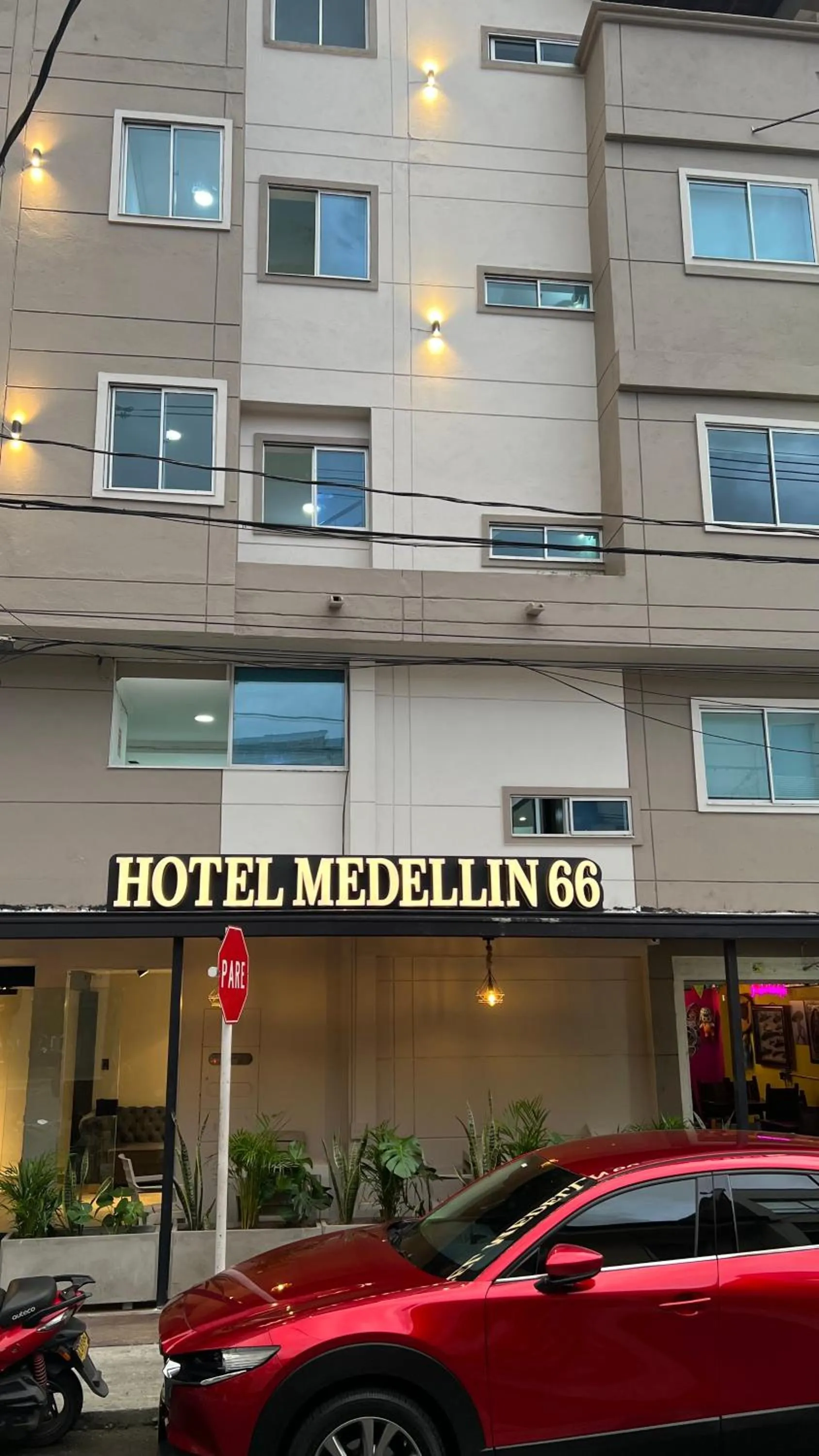 Property building in Hotel Medellín 66