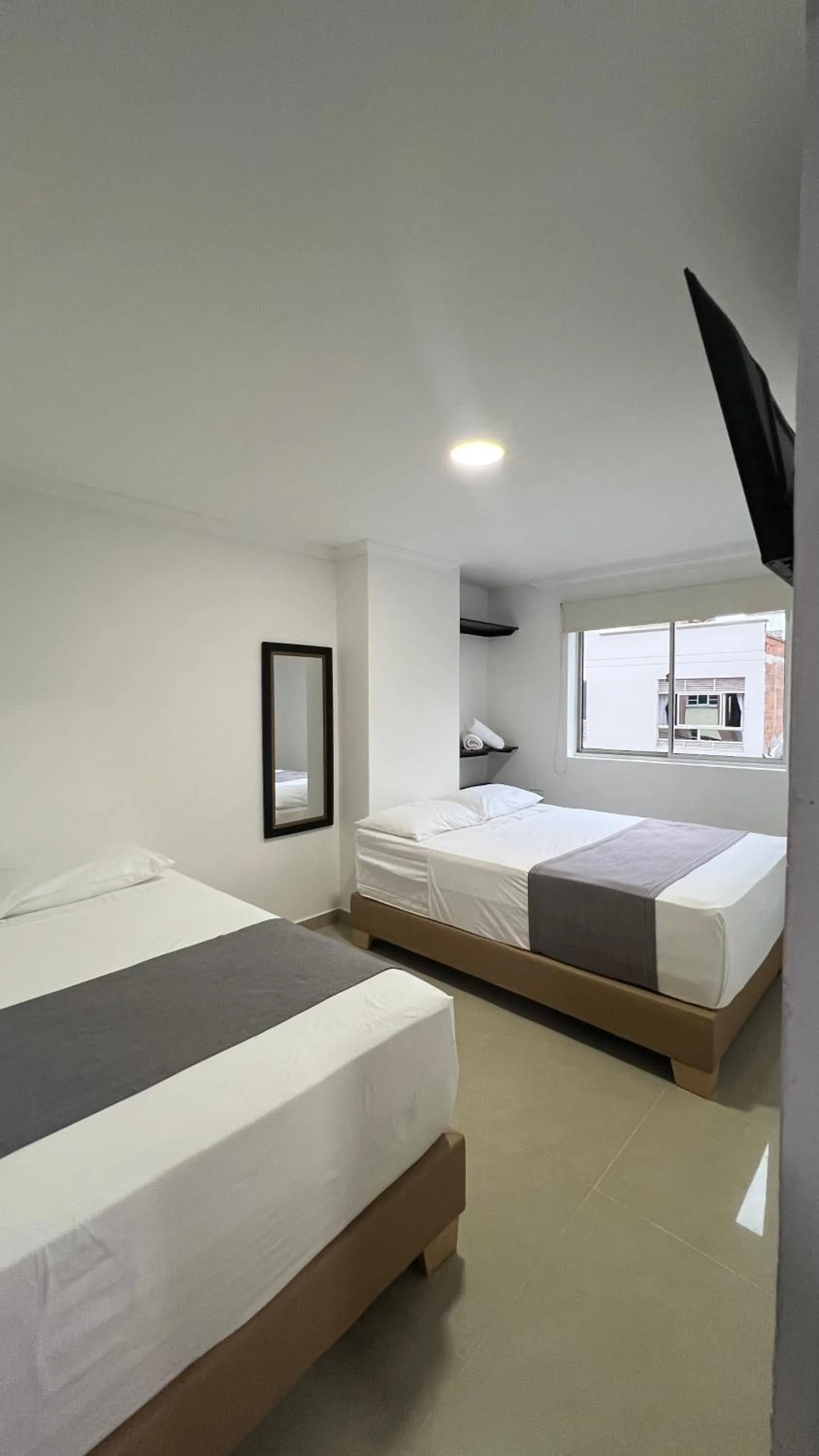 Bed in Hotel Medellín 66