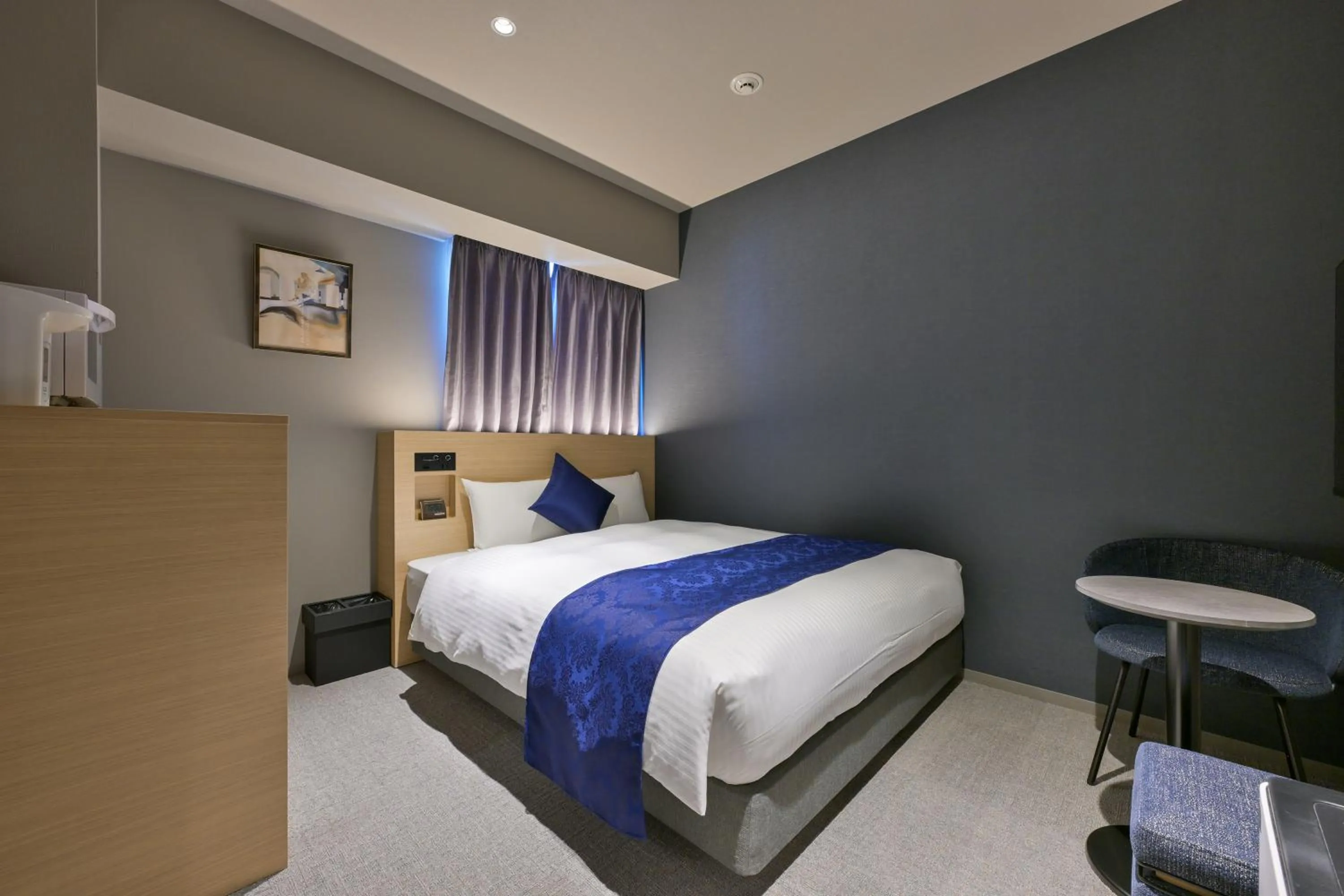 Photo of the whole room, Bed in HOTEL R9 Premium Ichikawaekimae