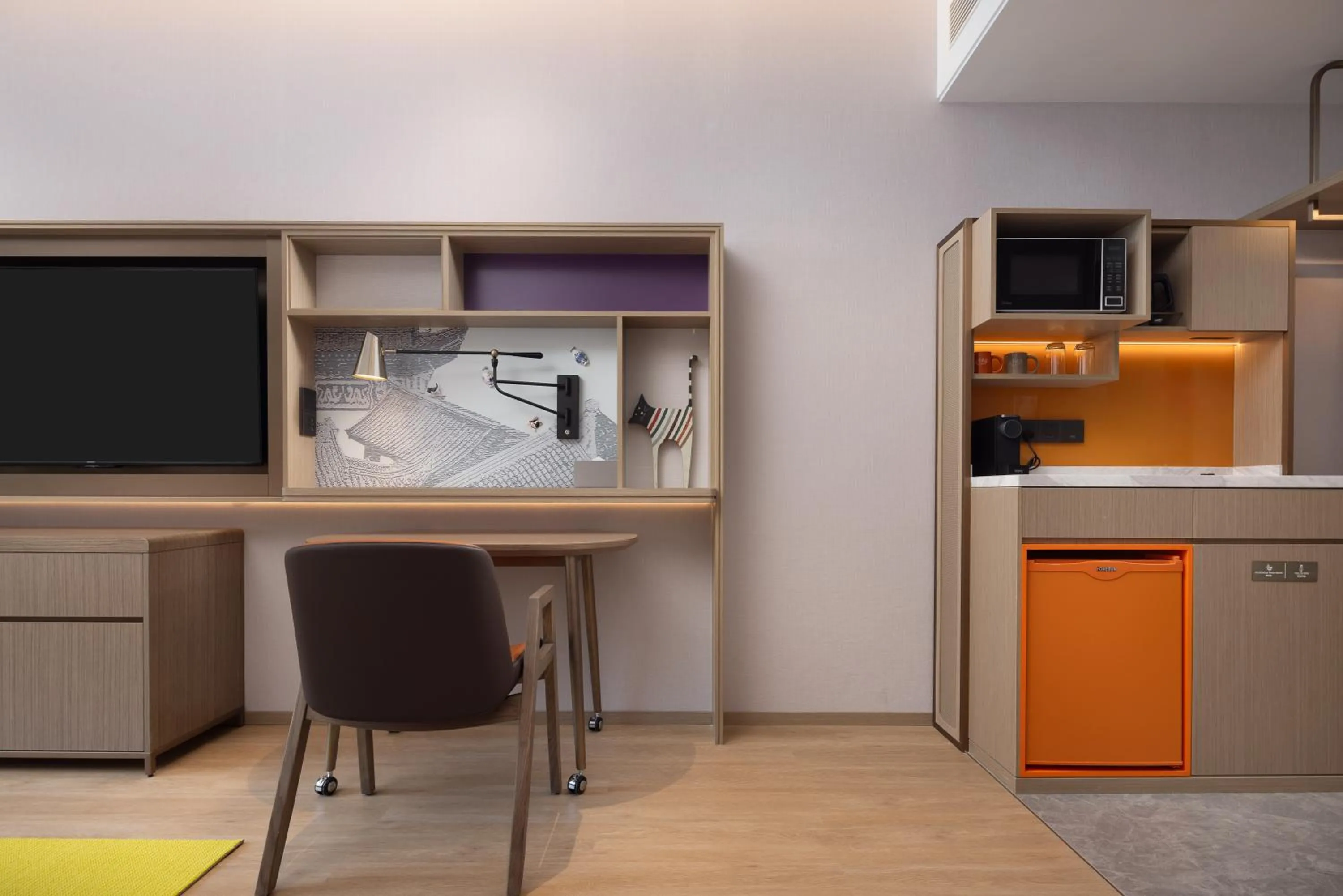 minibar in Home2 Suite by Hilton Jingdezhen Changnan
