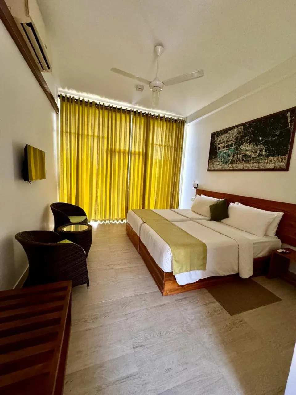 Bedroom, Bed in Hotel Sigiriyaaya