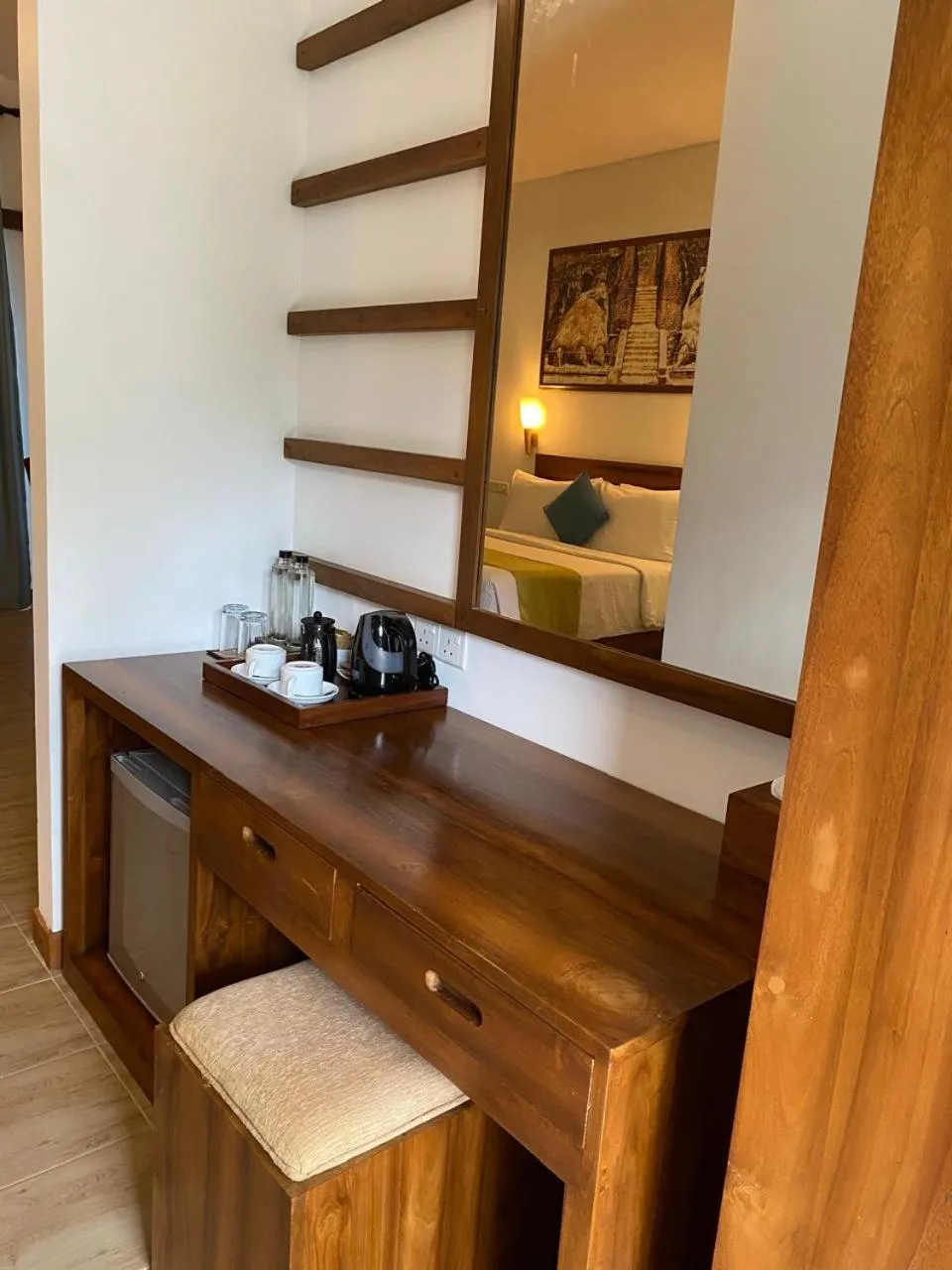 Bedroom in Hotel Sigiriyaaya