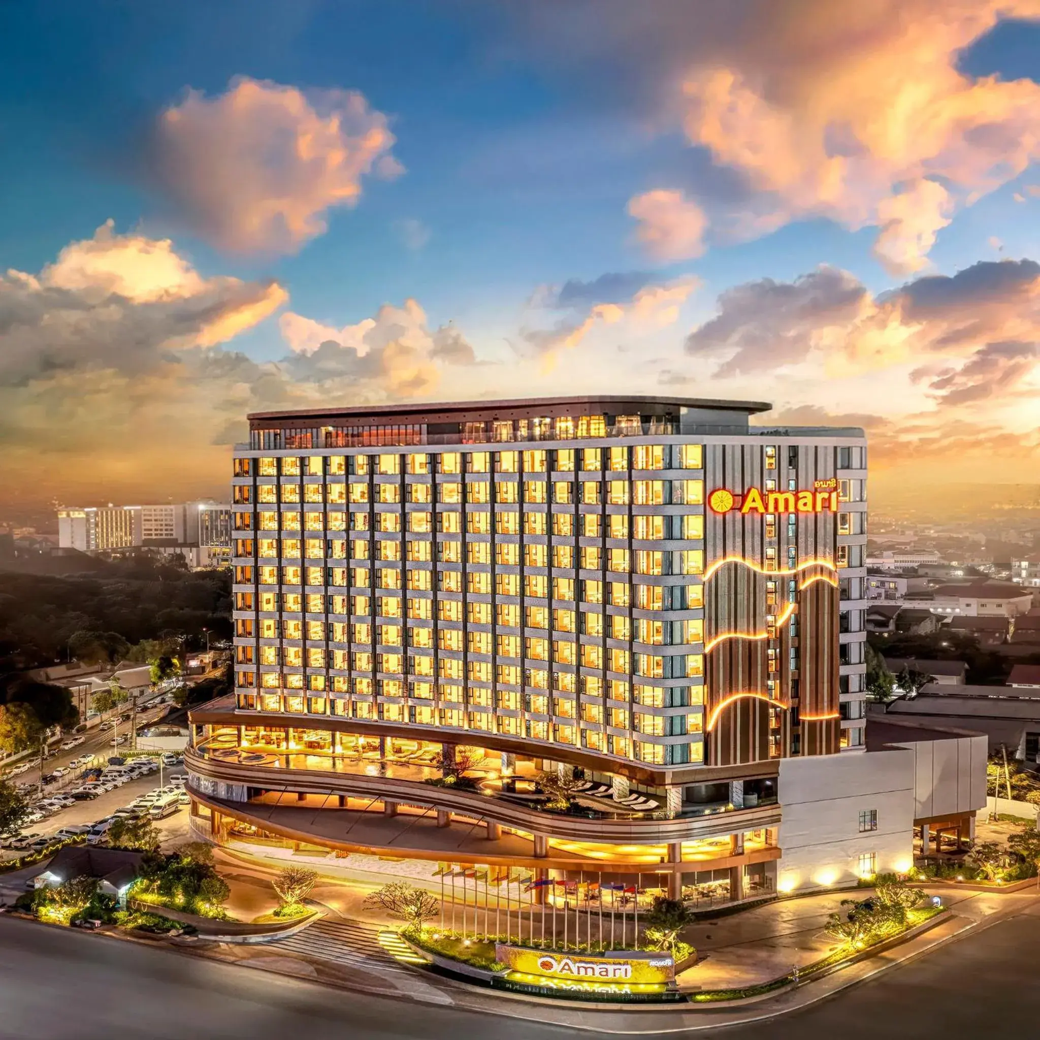 Property building in Amari Vientiane Property building in Amari Vientiane