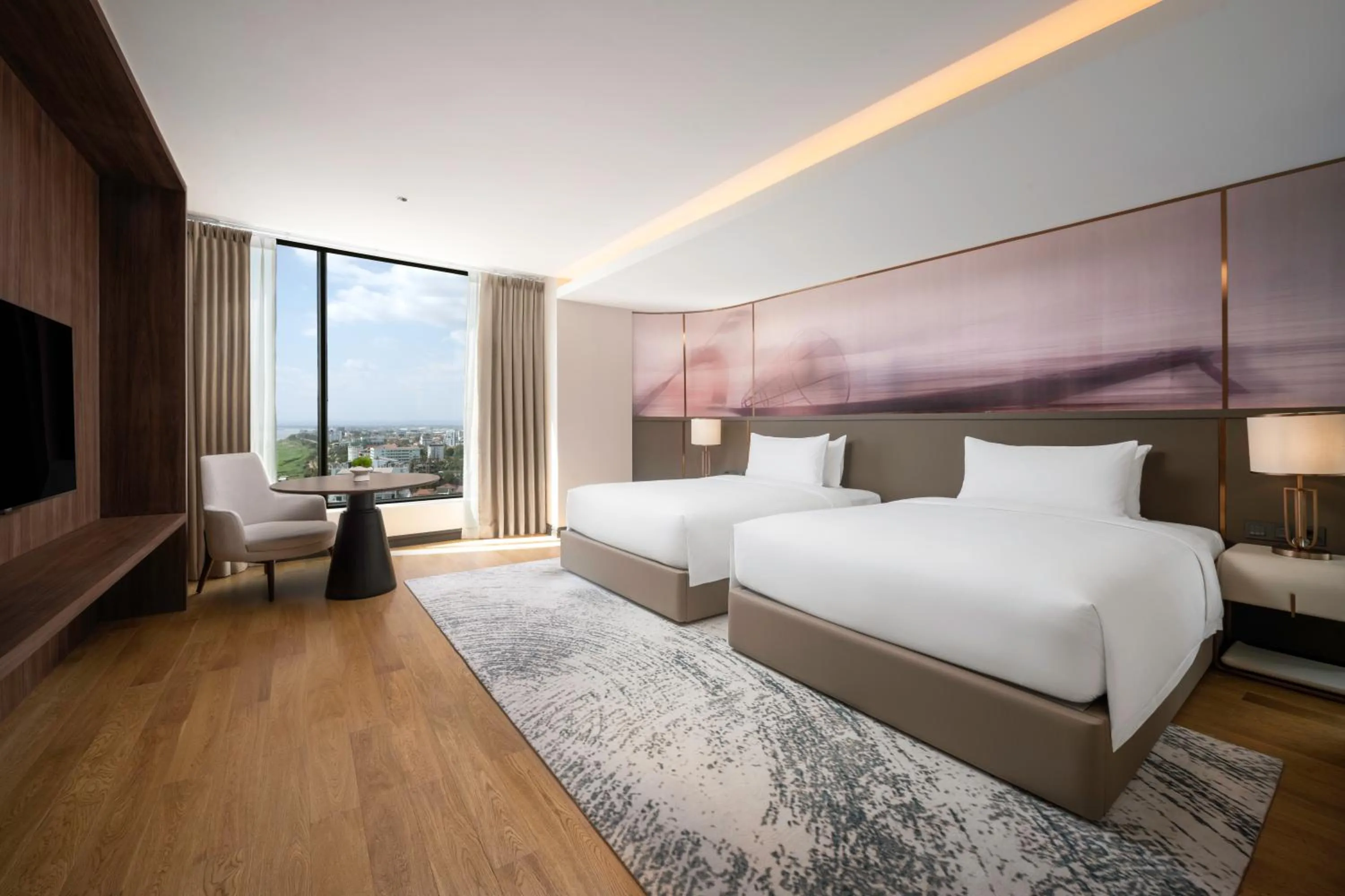 Bed in Amari Vientiane