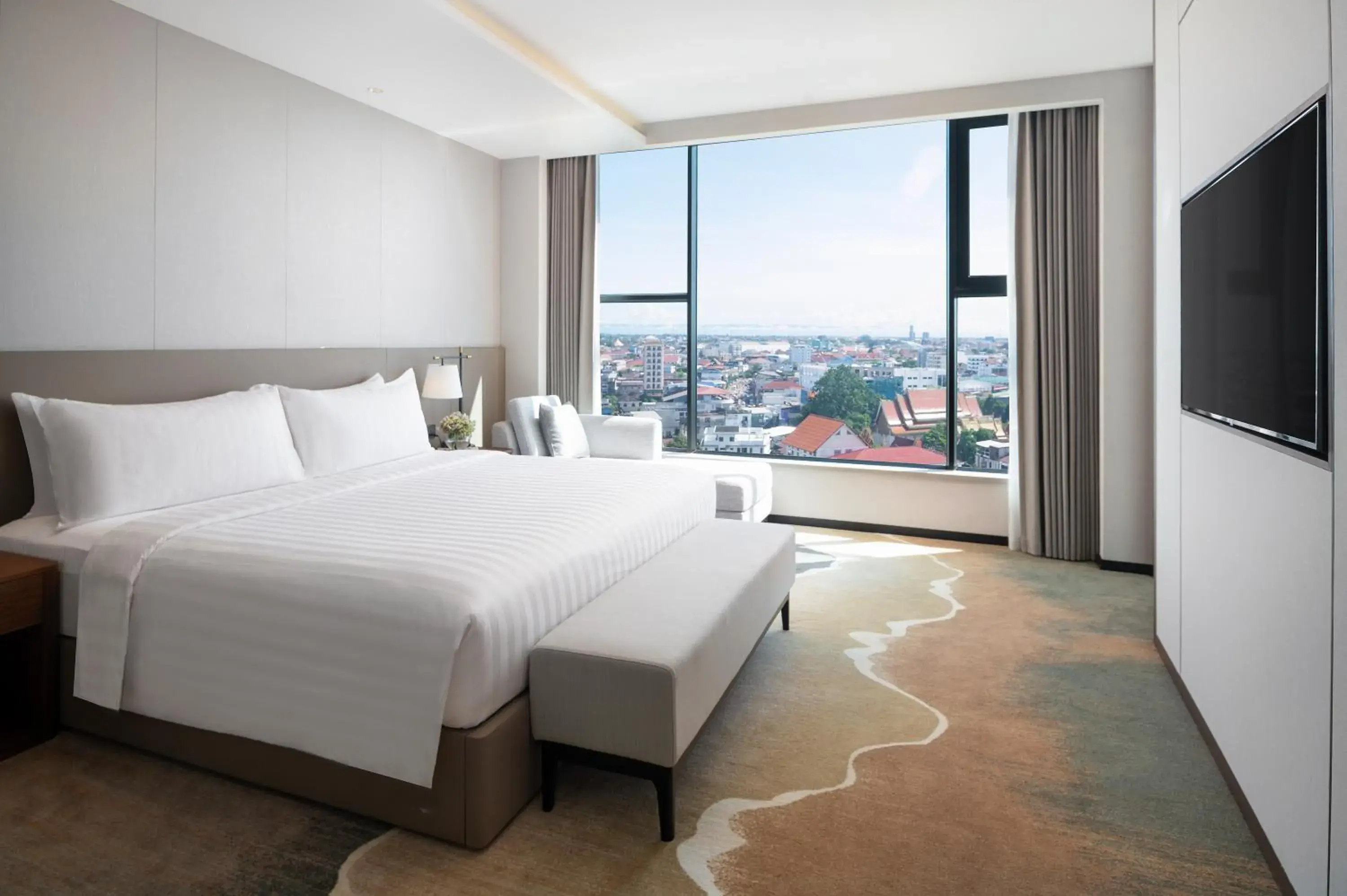 Bed in Amari Vientiane Bed in Amari Vientiane