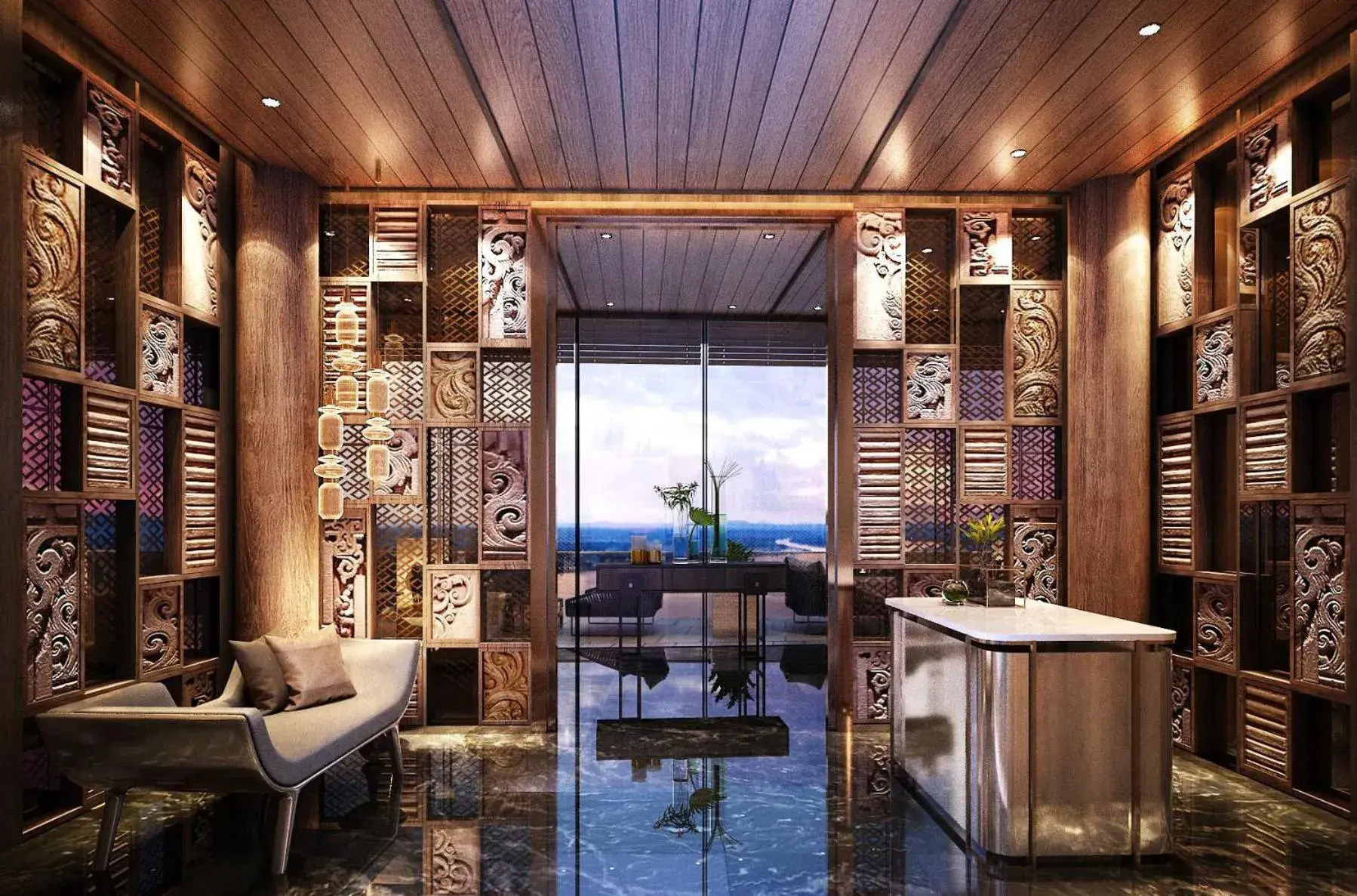 Lounge or bar in Amari Vientiane Lounge or bar in Amari Vientiane