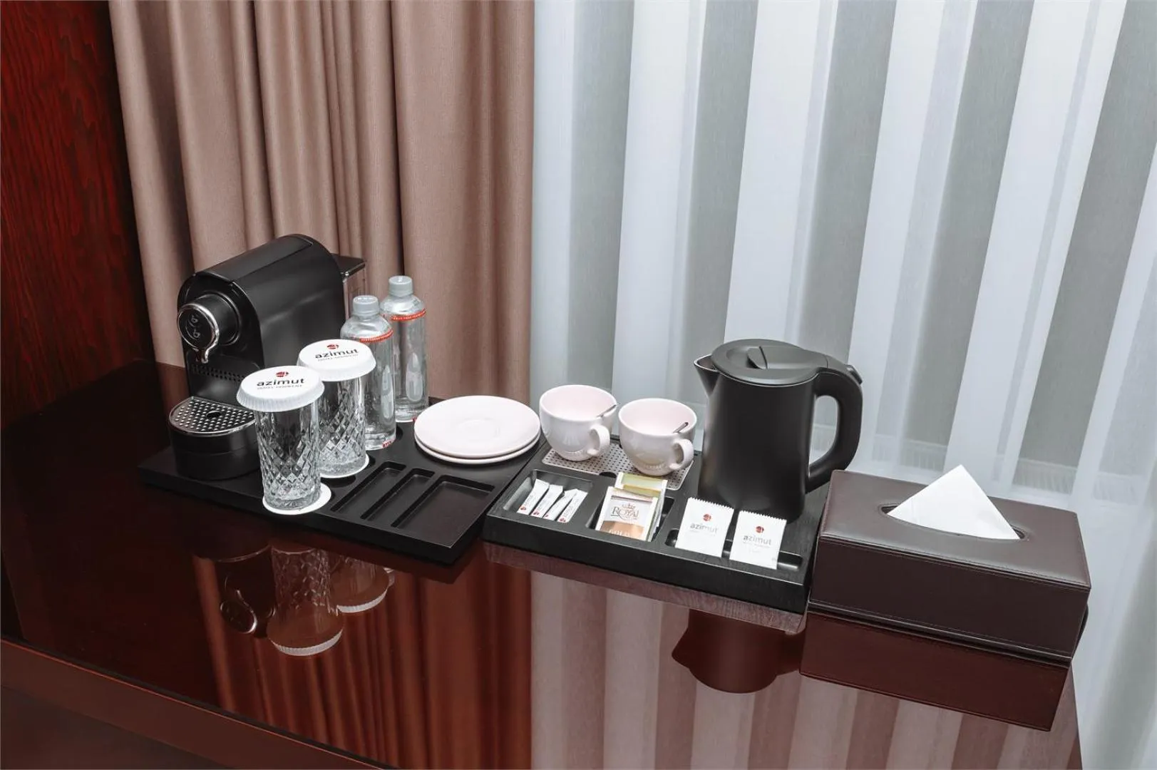 Coffee/tea facilities in Azimut Hotel Tashkent