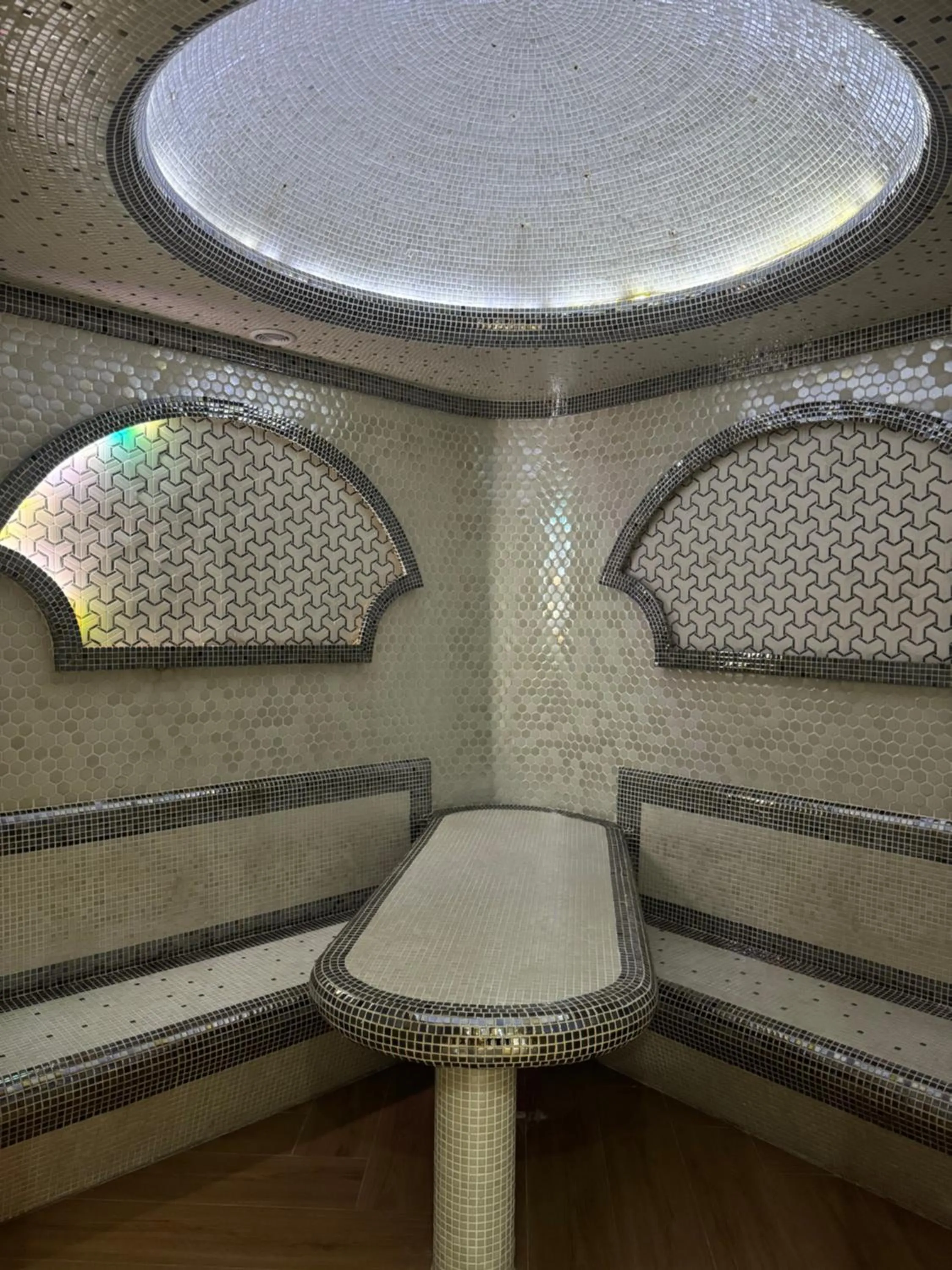 Sauna in Azimut Hotel Tashkent