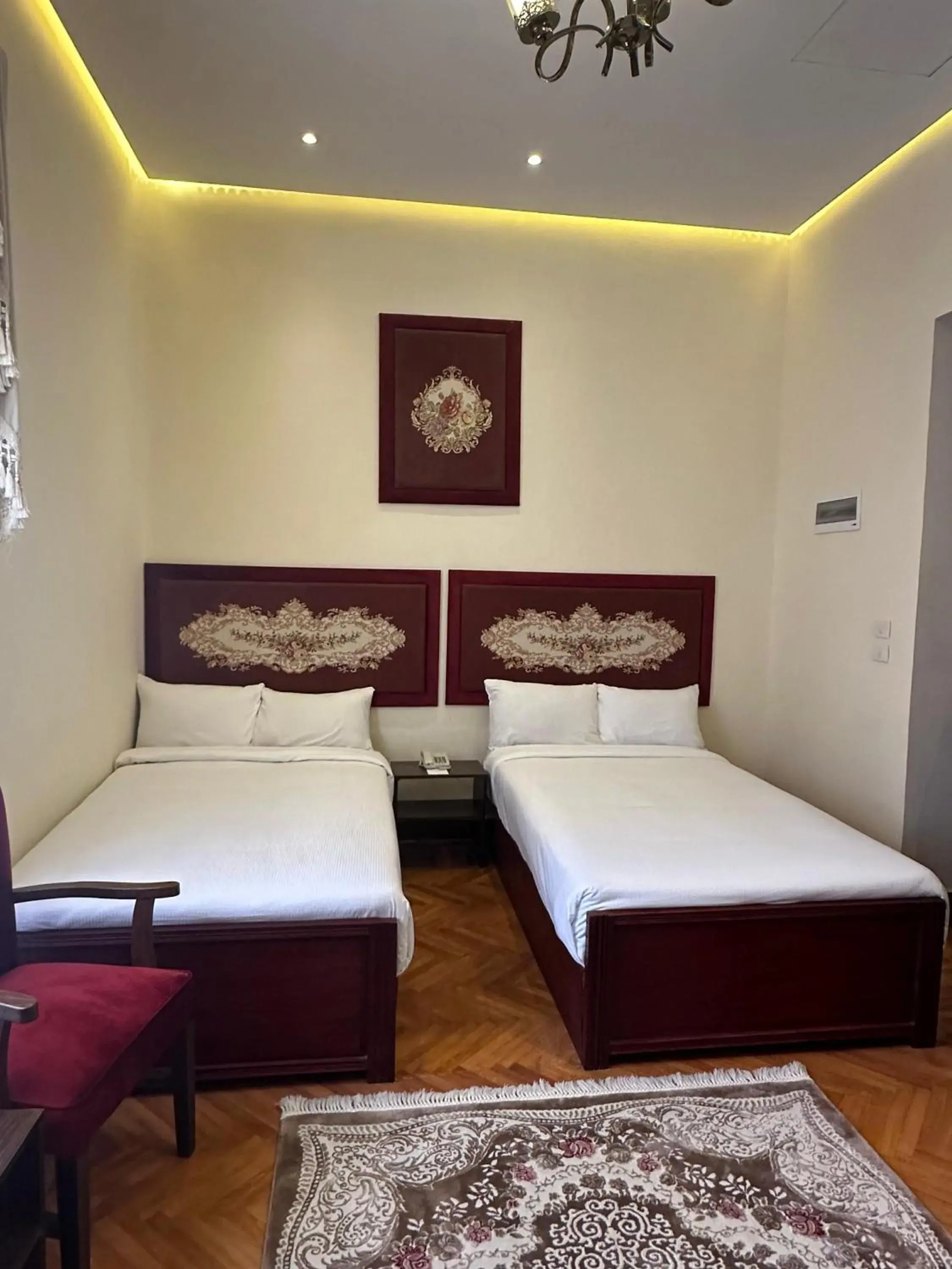 Bed in Victoria Cairo Hotel Bed in Victoria Cairo Hotel