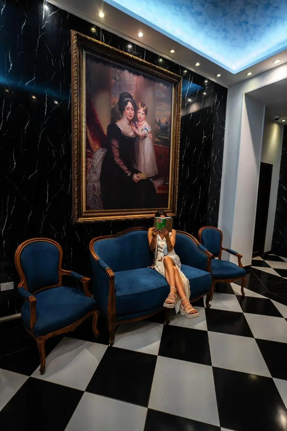 Lobby or reception in Victoria Cairo Hotel Lobby or reception in Victoria Cairo Hotel