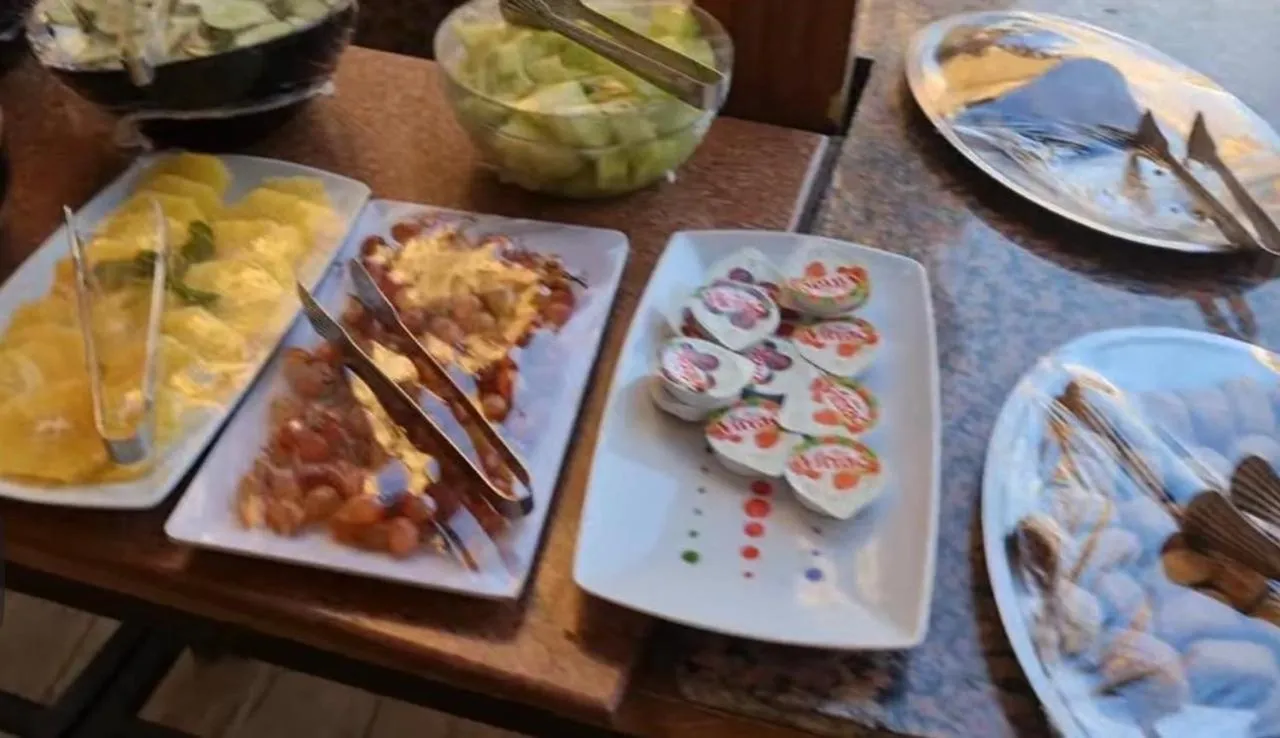 Buffet breakfast in Victoria Cairo Hotel